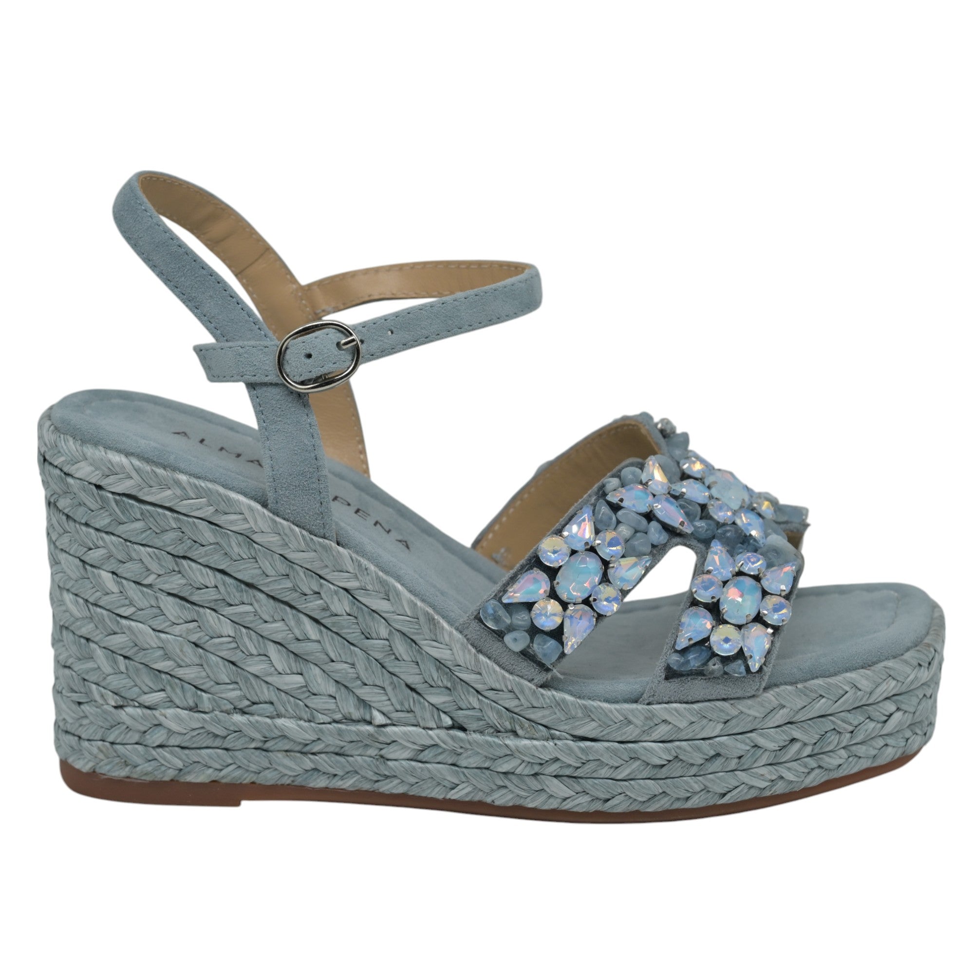 Alma en Pena 278 Πλατφόρμες με Κρύσταλλα - Jeans