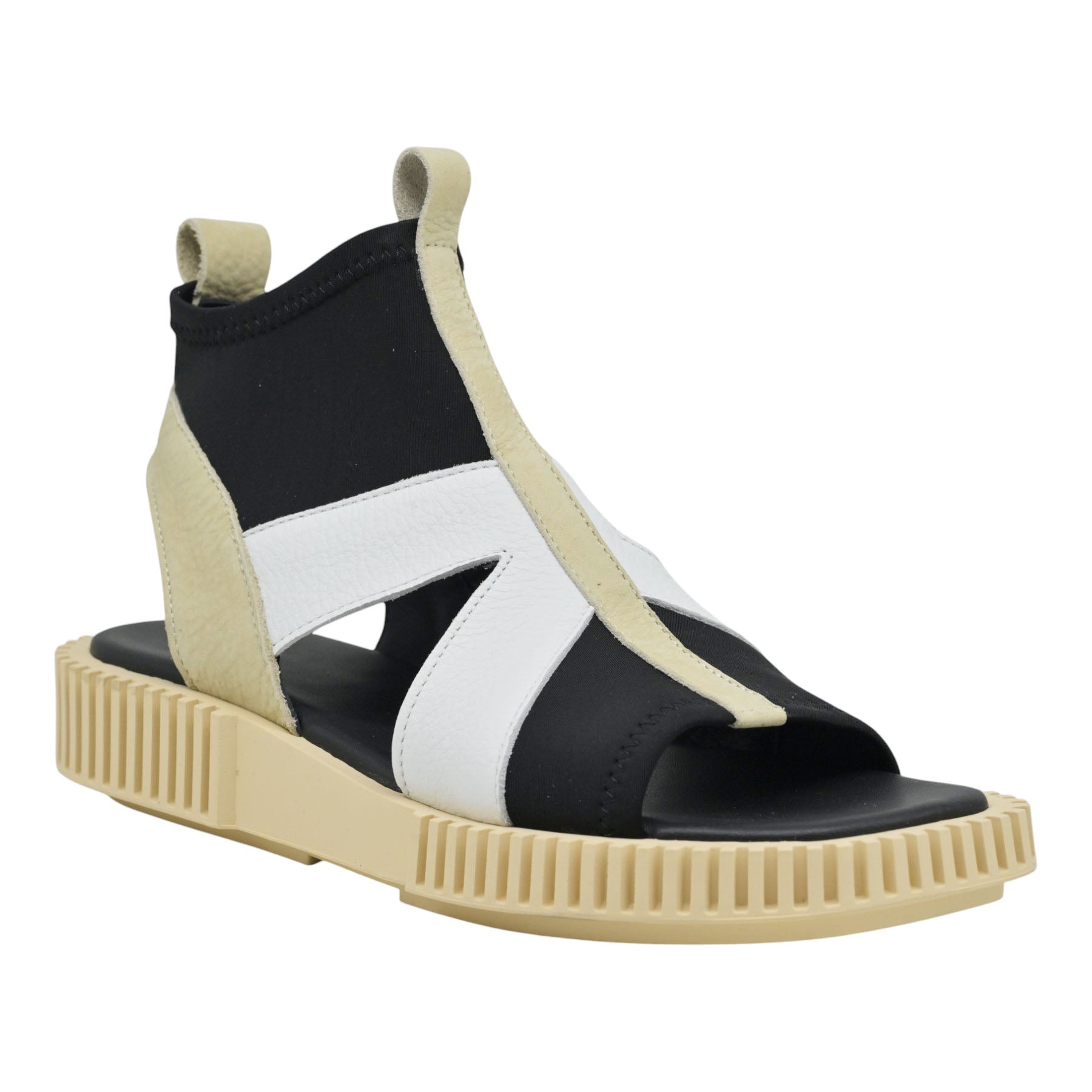 Arche Ixoeke Ankle Πέδιλα - Noir/Faince/Blanc