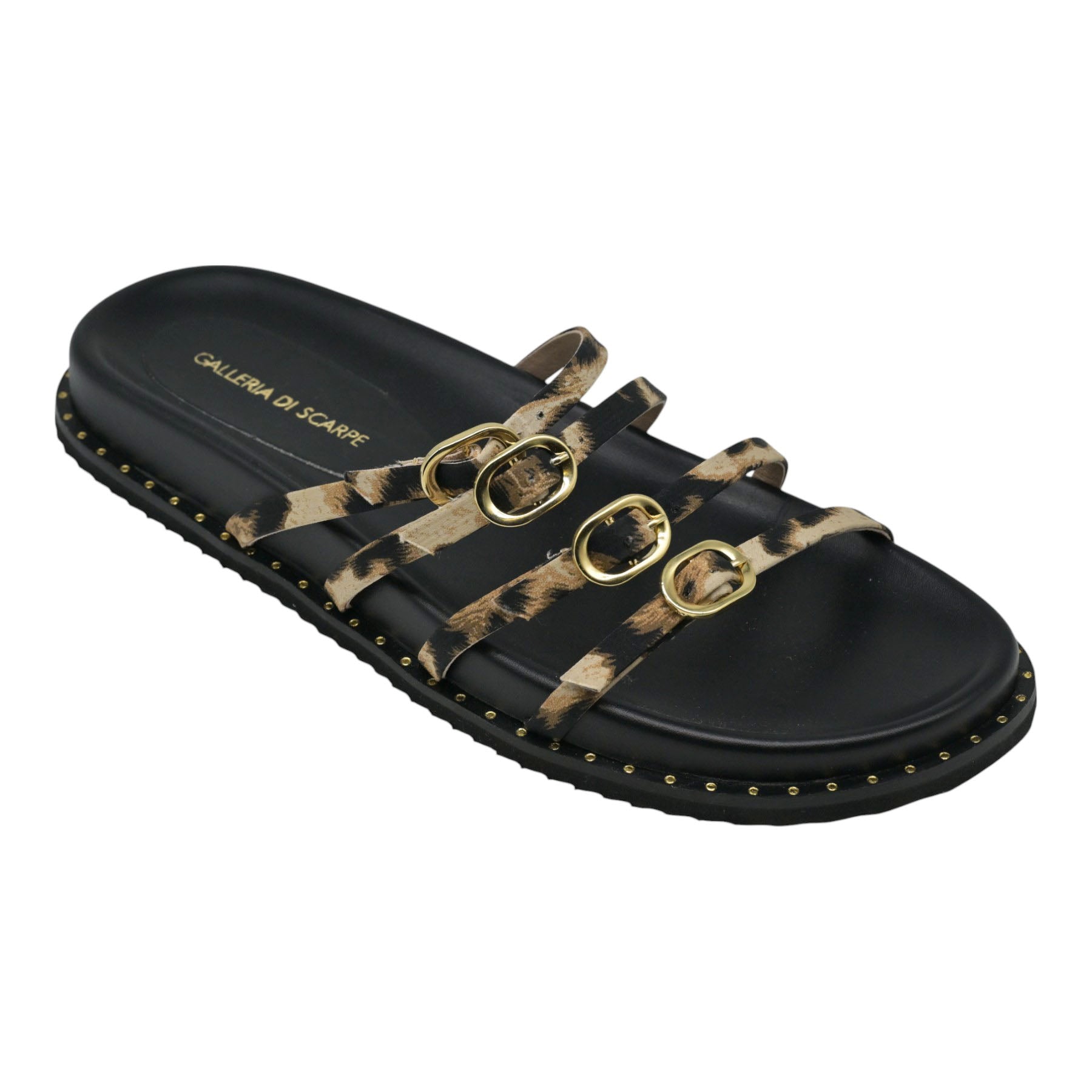 Galleria di Scarpe Aether Παντόφλες Φλατ με Λεπτά Λουράκια - Leo