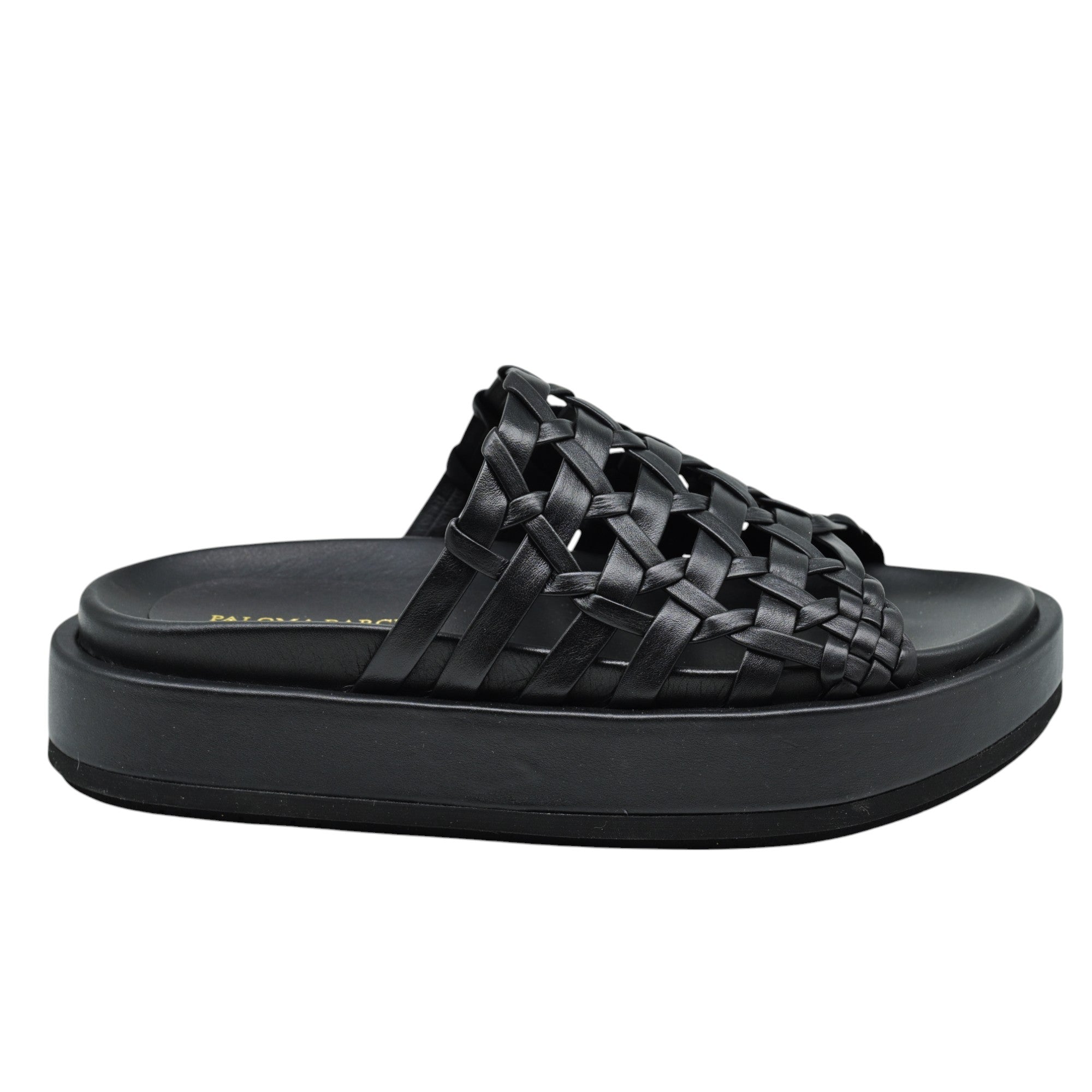 Paloma Barcelo Nadira Flatform Slides - Μαύρο
