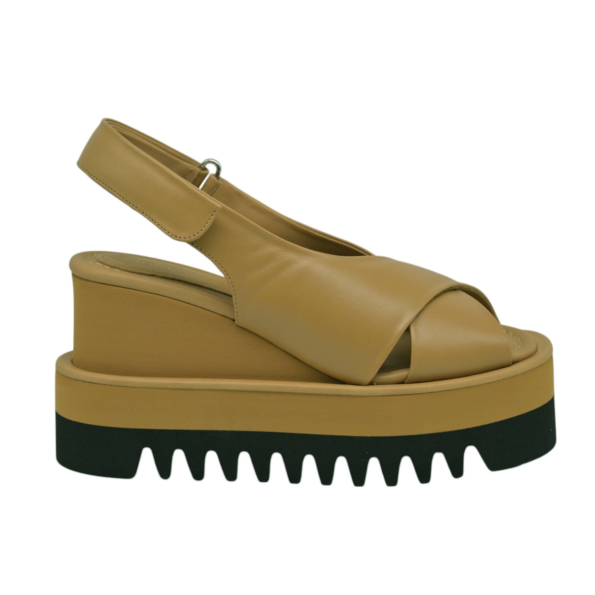 Paloma Barcelo Provence Πλατφόρμες Χιαστί - Camel