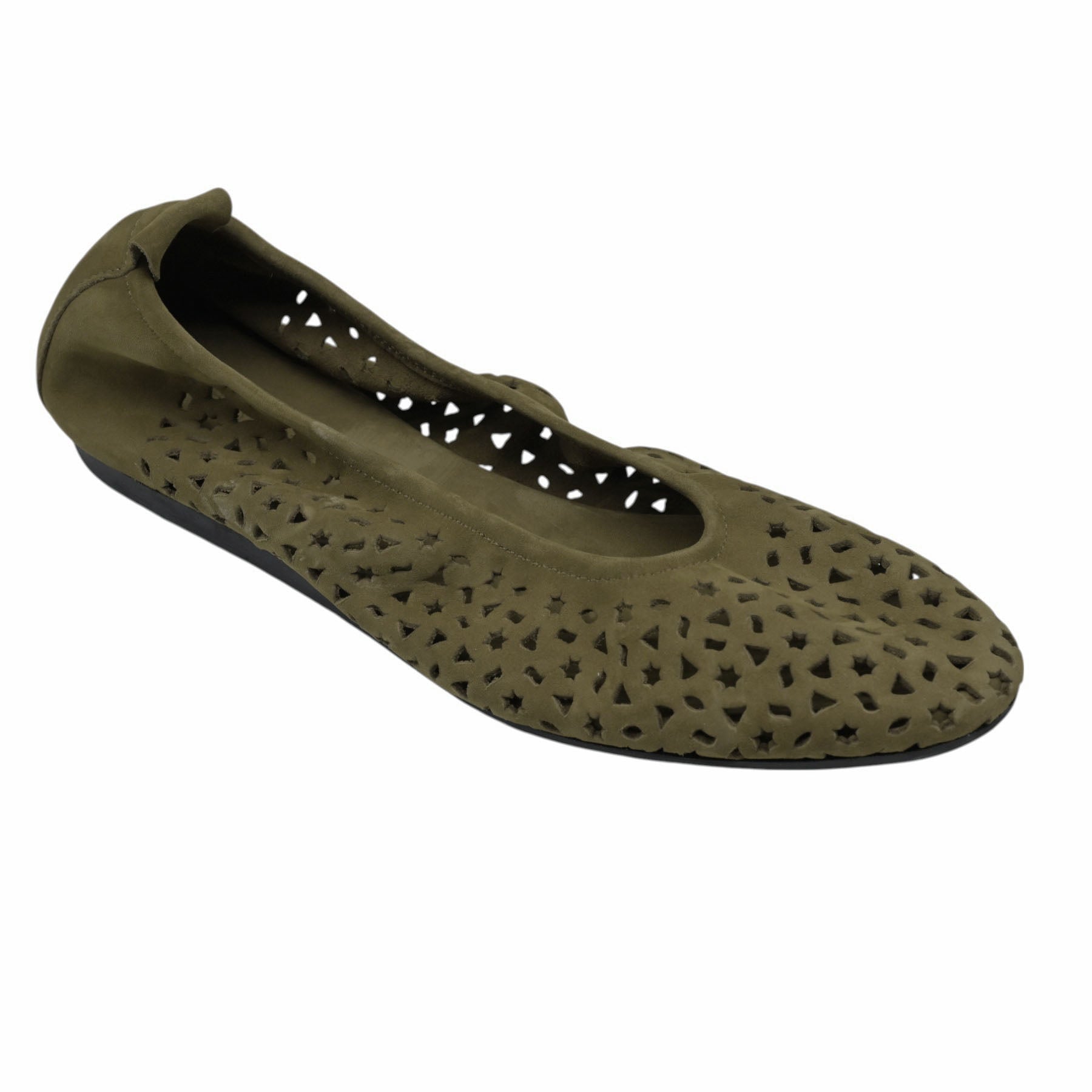 Arche Lilly Μπαλαρίνες με Laser Cut και Λάστιχο - Sabana