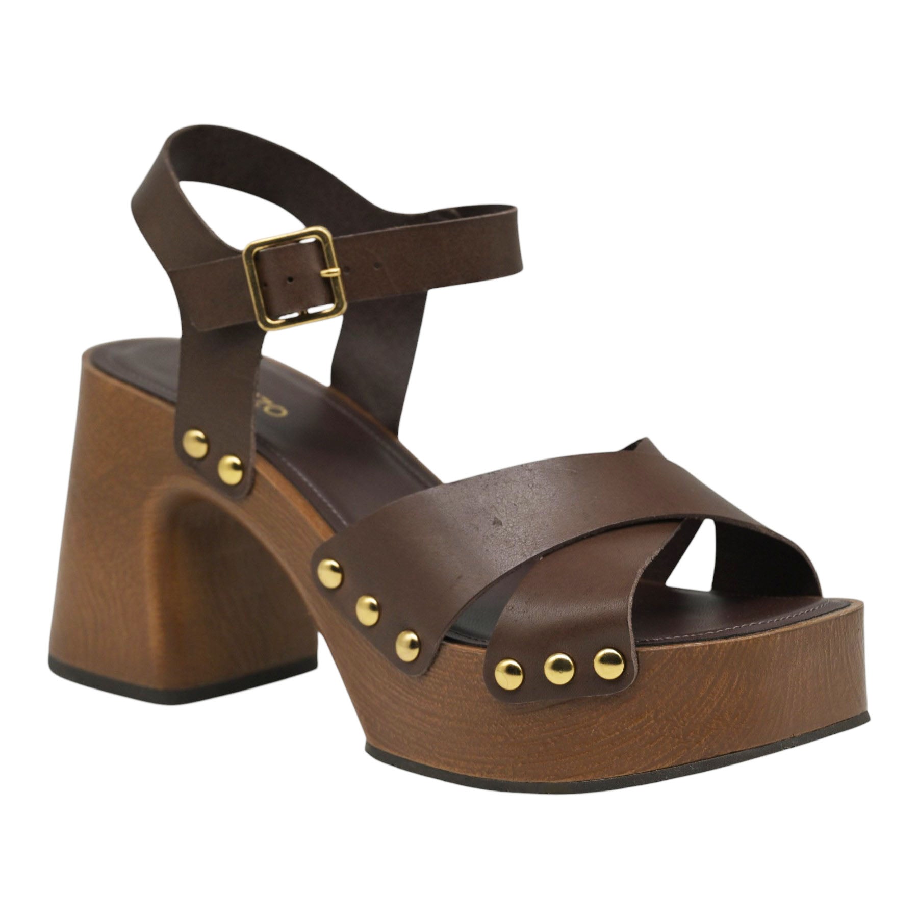 Arezzo 13896 Τσόκαρα με Τρουκς - Καφέ