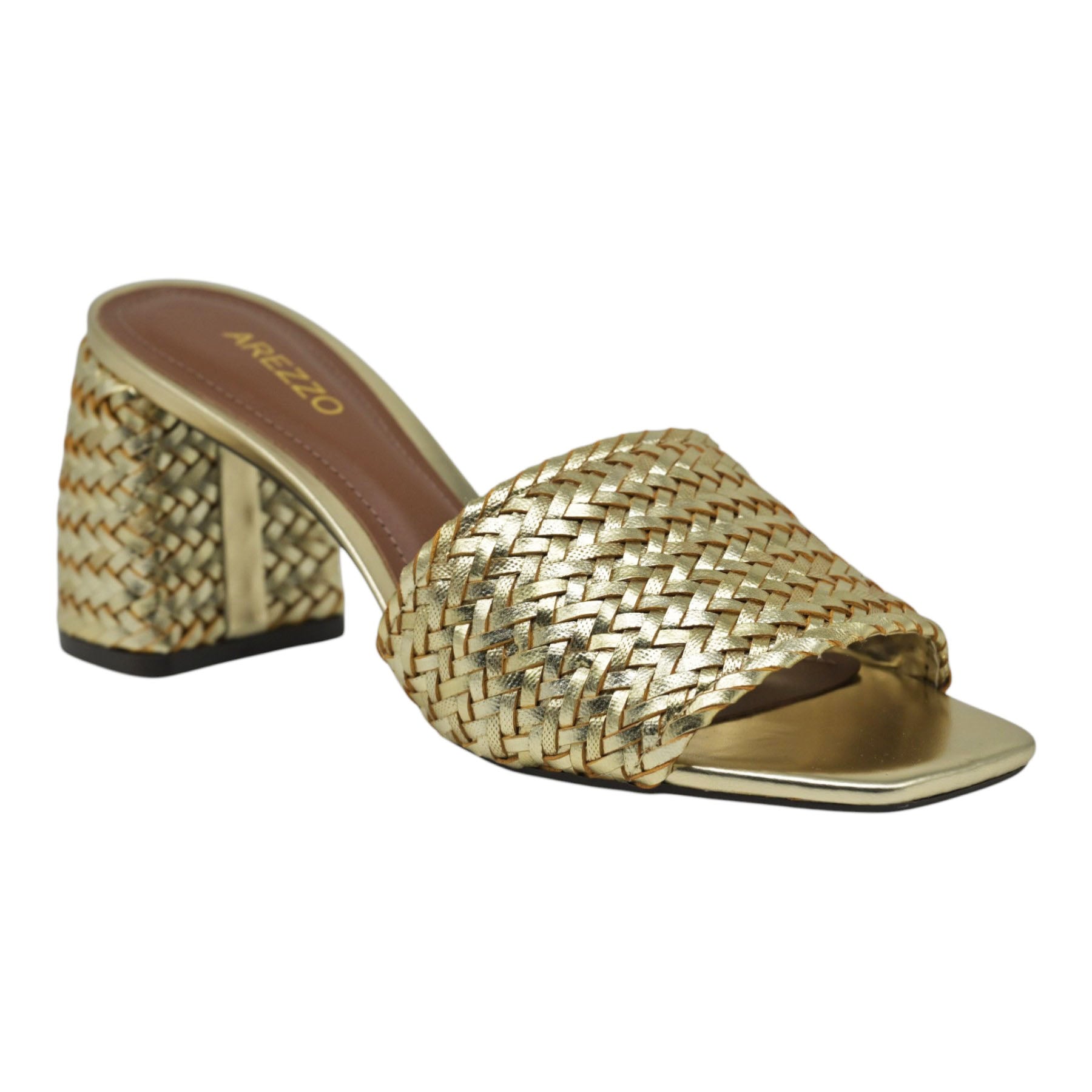 Arezzo 13191 Mules Πλεκτά - Platino