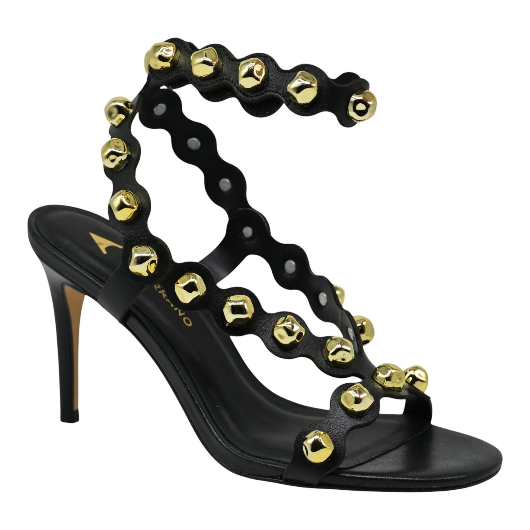 Carrano 917002 Πέδιλα Slingback με Τρουκς - Μαύρα