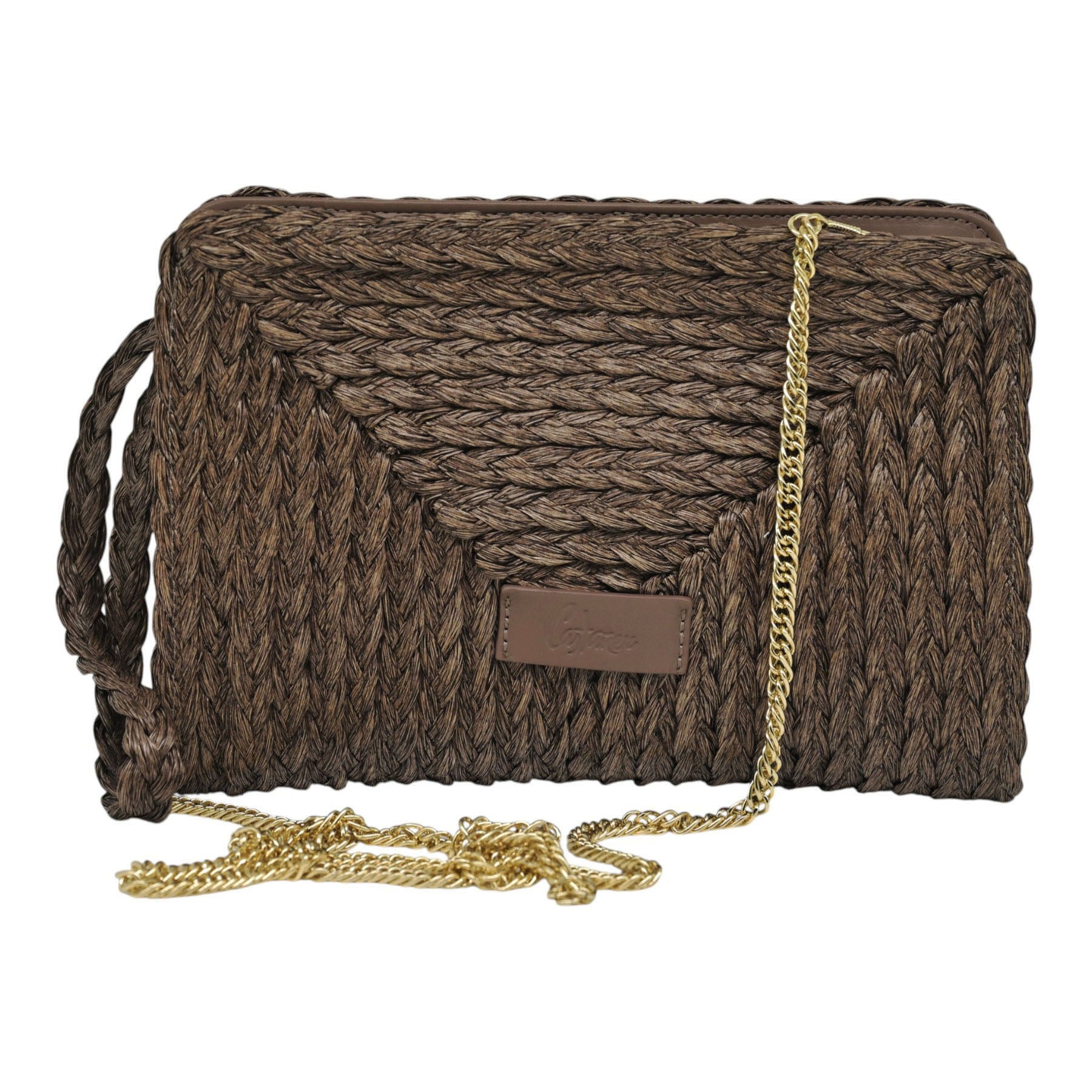 Castaner Bali Τσάντα Φάκελος με Yuta - Taupe