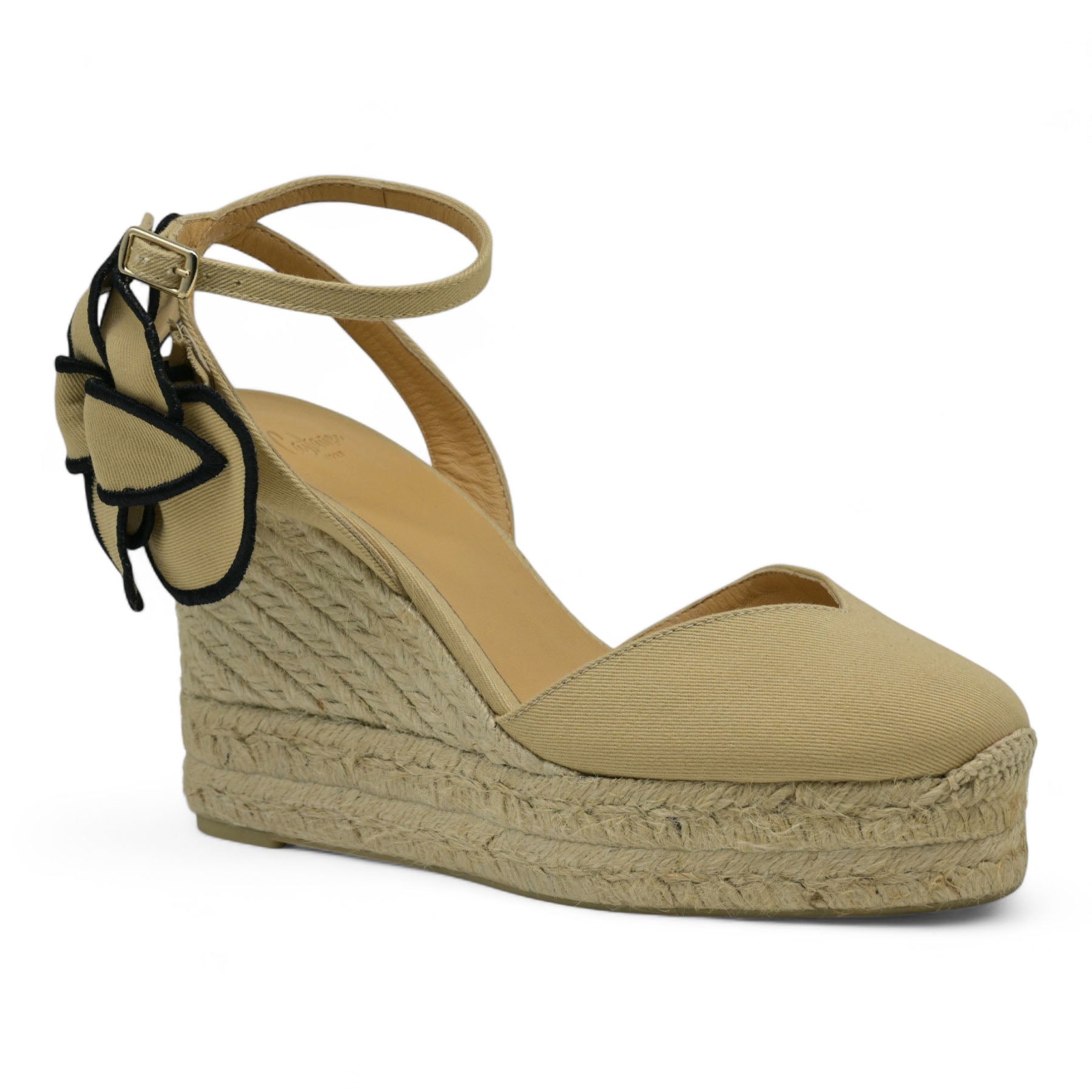 CASTANER Πλατφόρμες Εσπαντρίγιες με Λουλούδι - Saud