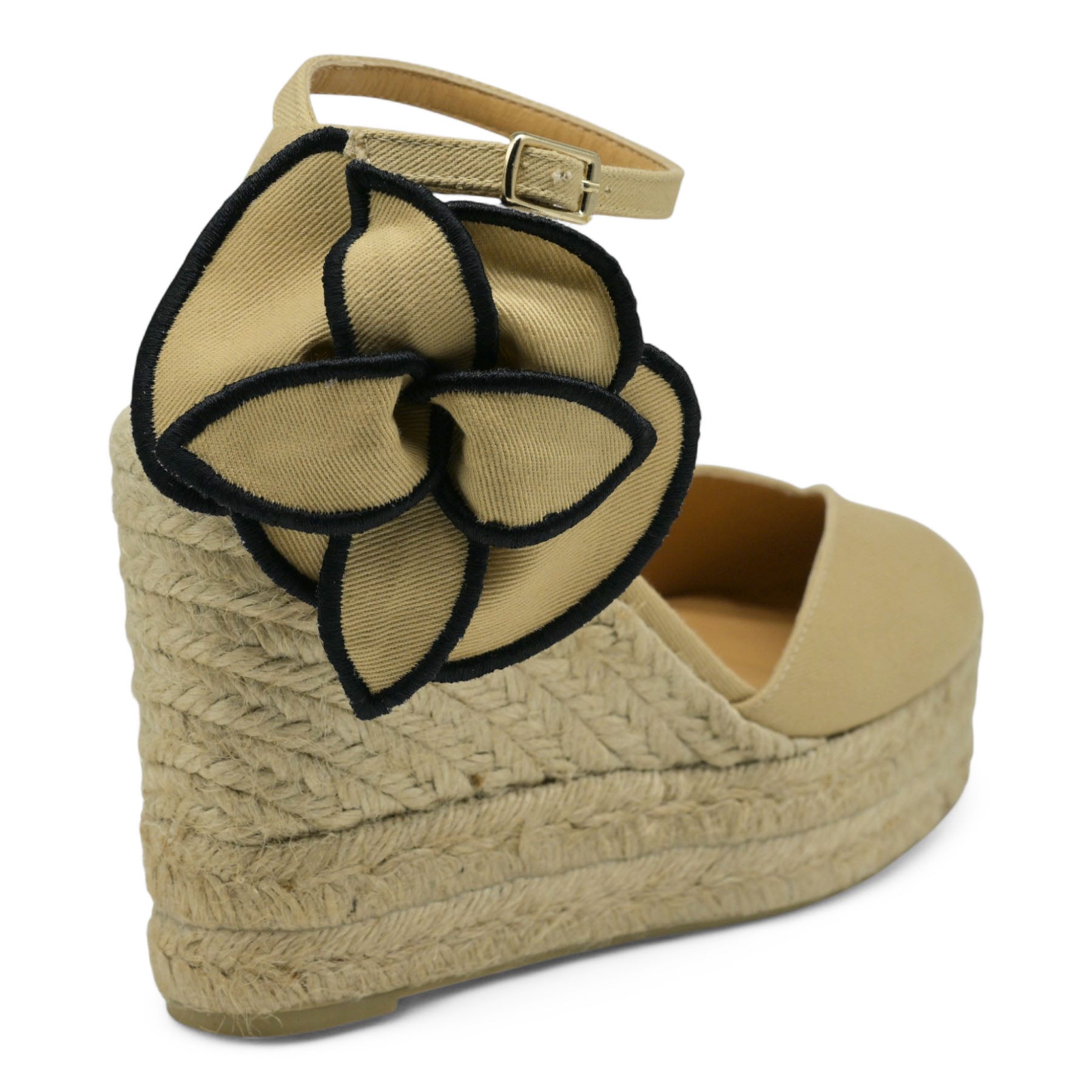 CASTANER Πλατφόρμες Εσπαντρίγιες με Λουλούδι - Saud