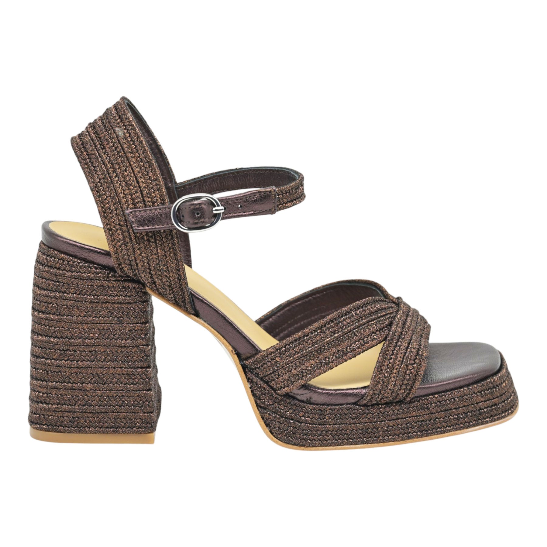 Castaner Valle Πέδιλα Slingback Πλεκτά - Marron