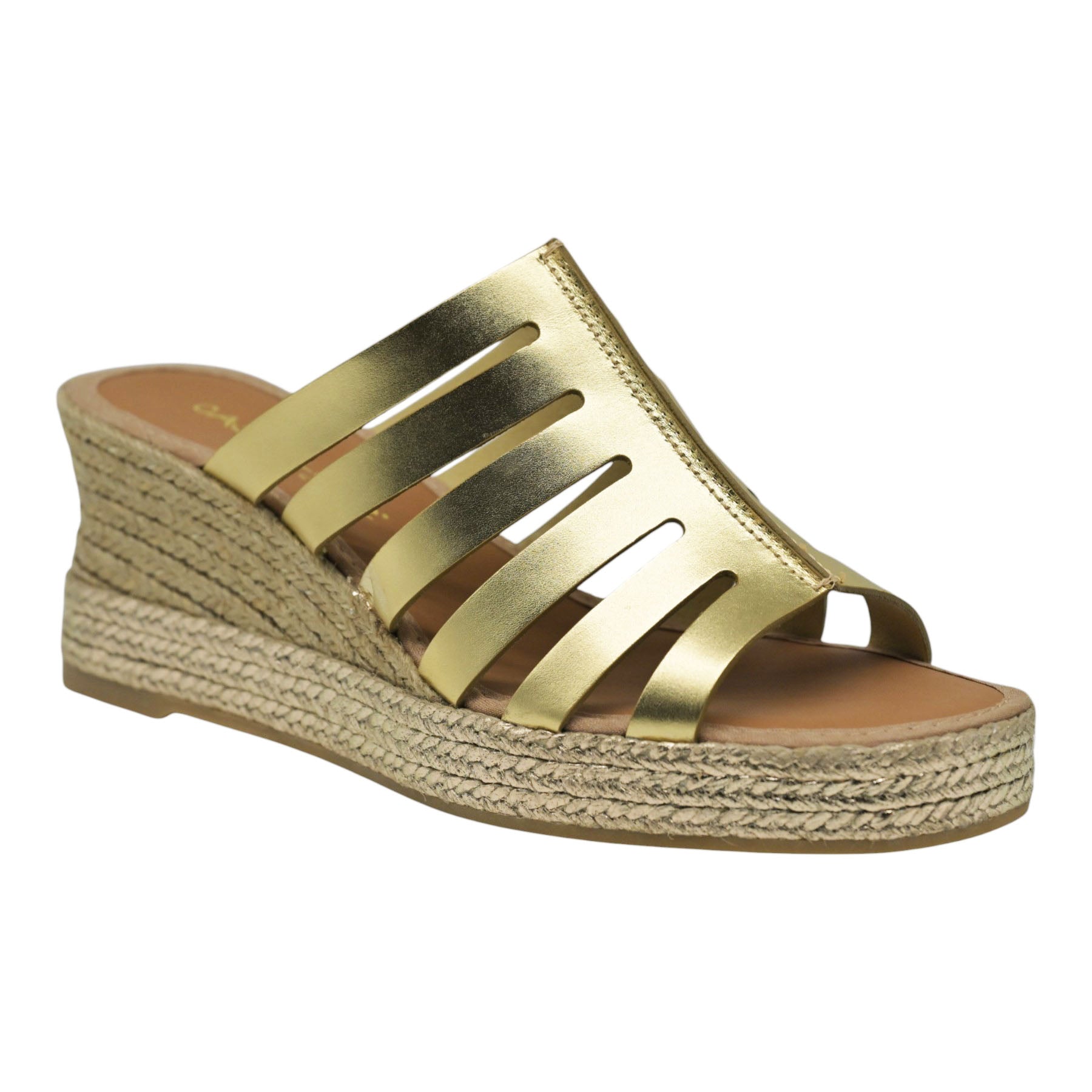 Casteller 955 Mules με Ανοίγματα - Χρυσά