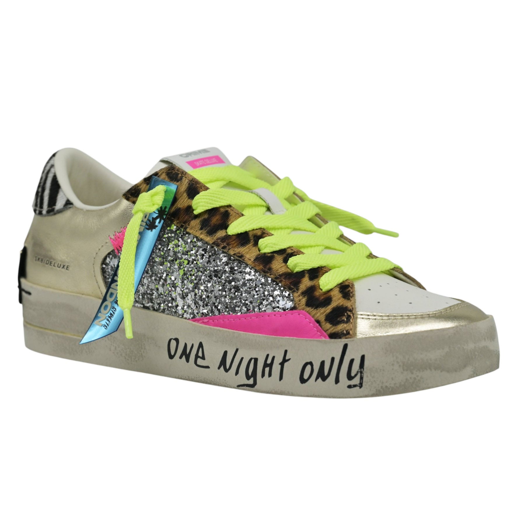 Crime London 29108 Sneakers με Glitter - Multi