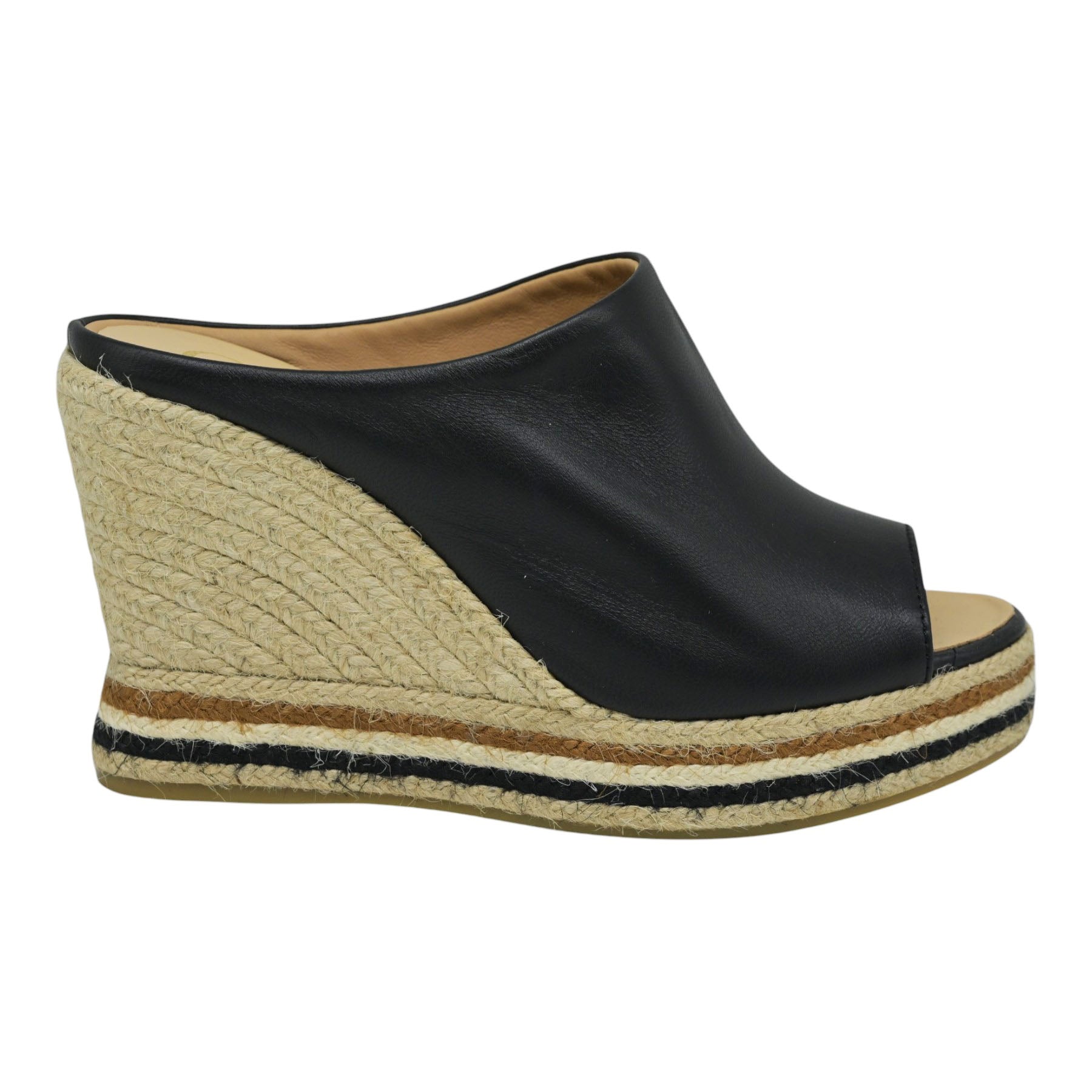 Gaimo Bob Mules με Πλατφόρμα Τύπου Εσπαντρίγια - Μαύρες