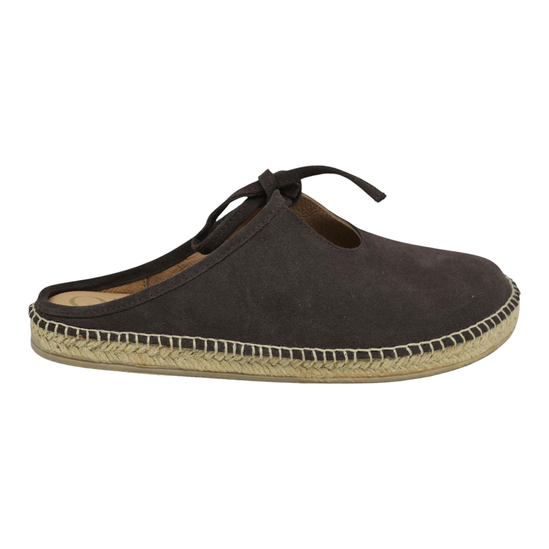 Gaimo Cecile Κλειστά Mules με Ψάθινη Σόλα - Choco Σουέντ