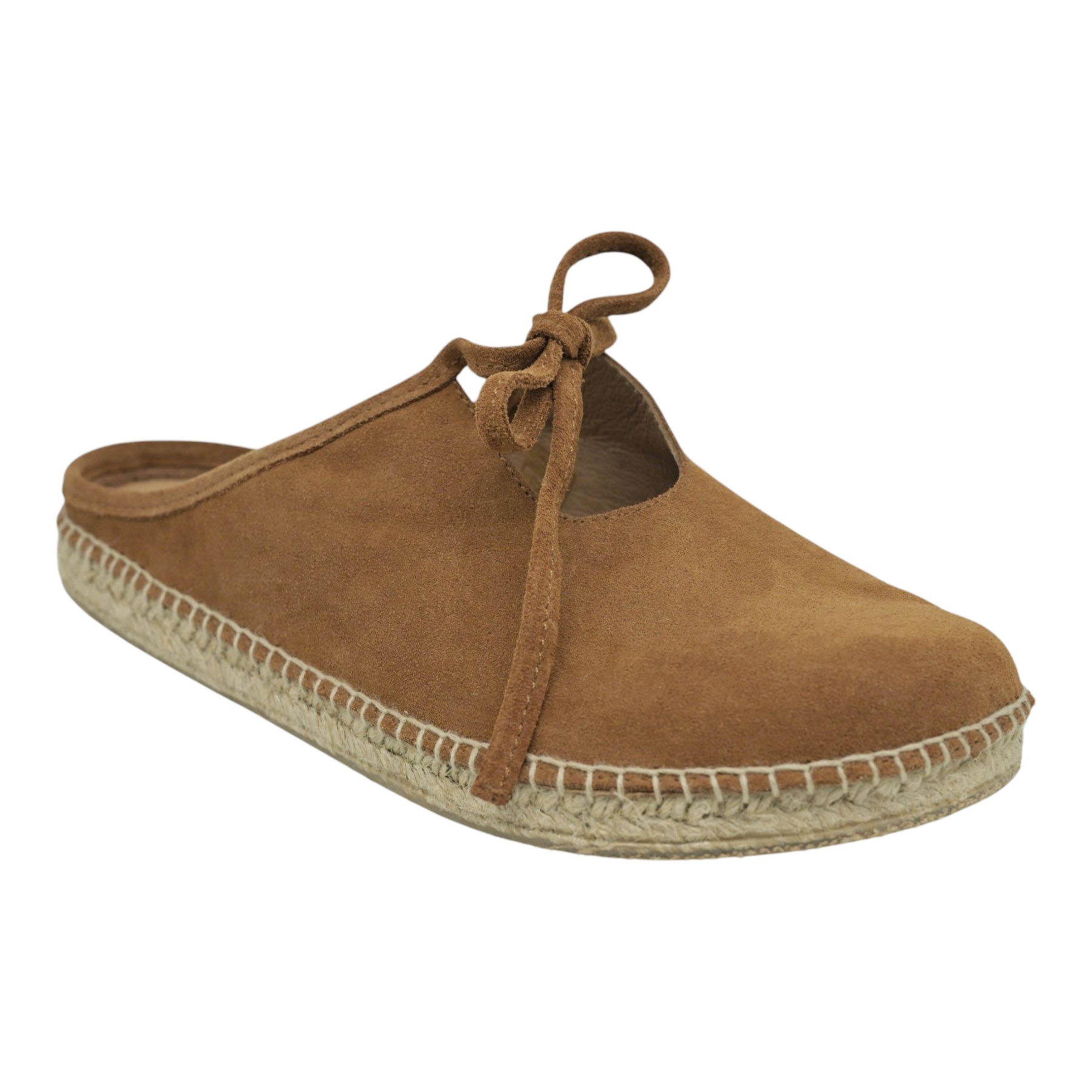 Gaimo Cecile Κλειστά Mules με Ψάθινη Σόλα - Ταμπά Σουέντ