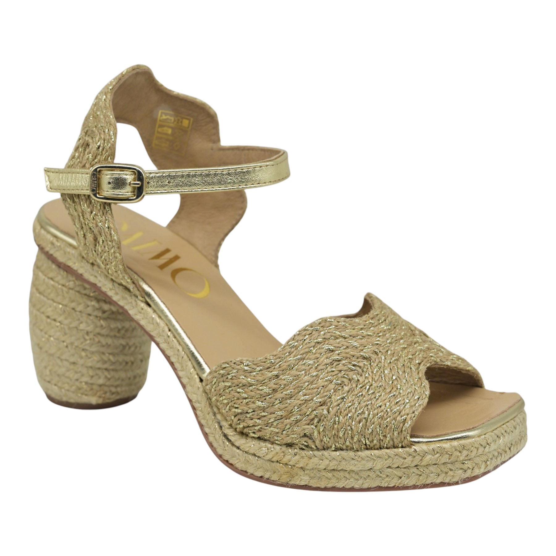 Gaimo Darian Πέδιλα Slingback Ψάθινα - Natural