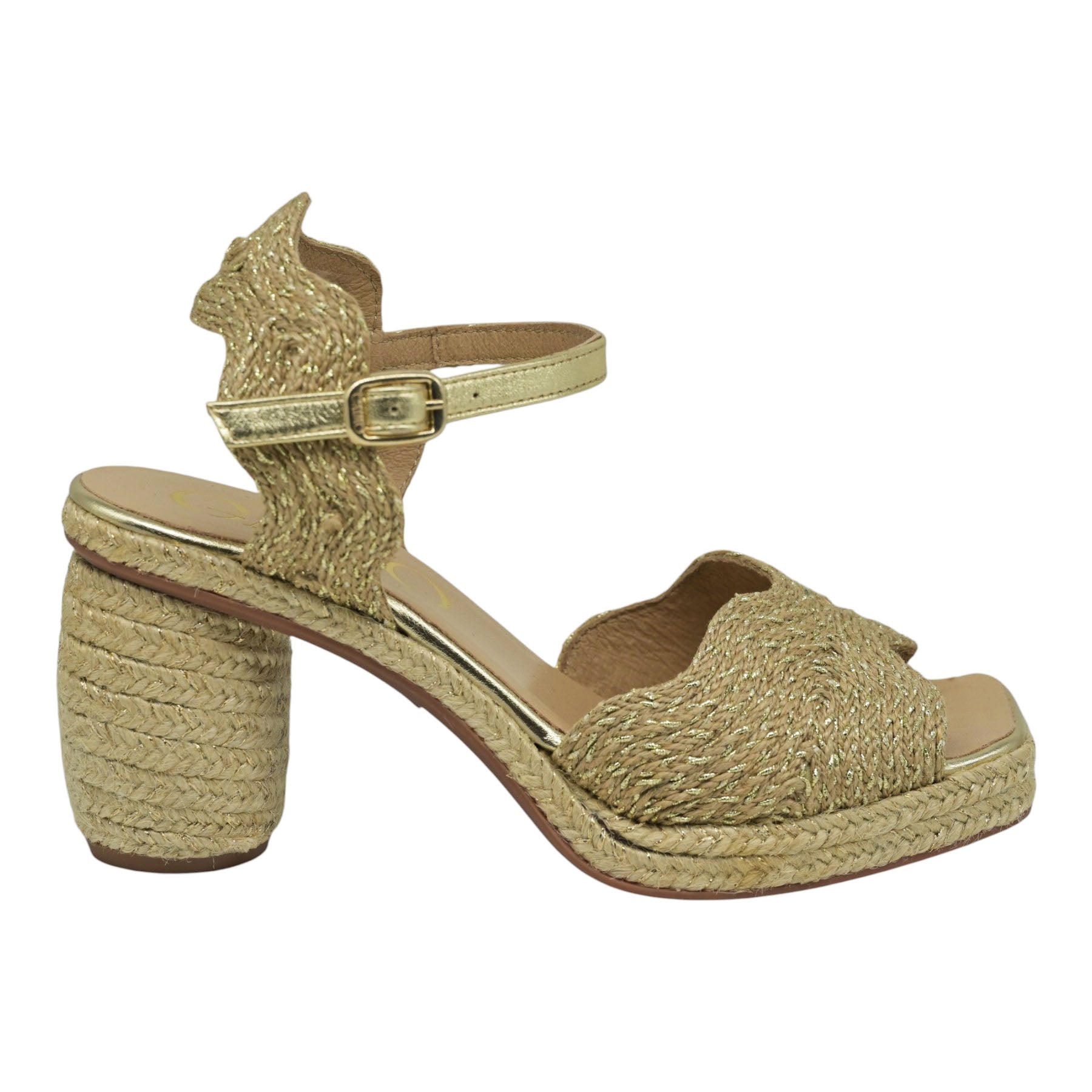 Gaimo Darian Πέδιλα Slingback Ψάθινα - Natural