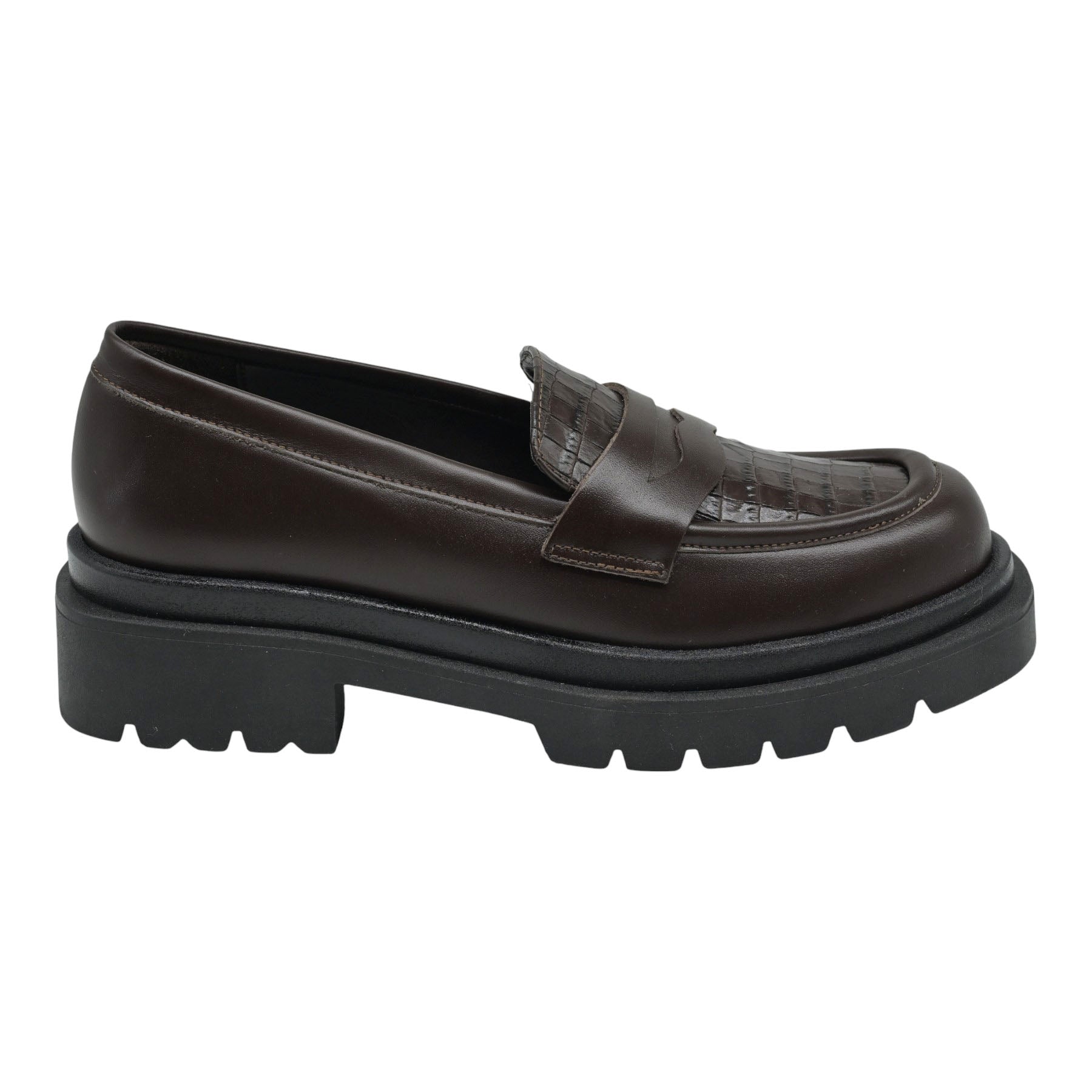 Galleria Di Scarpe 1288 Loafers Κλασικά - Καφέ