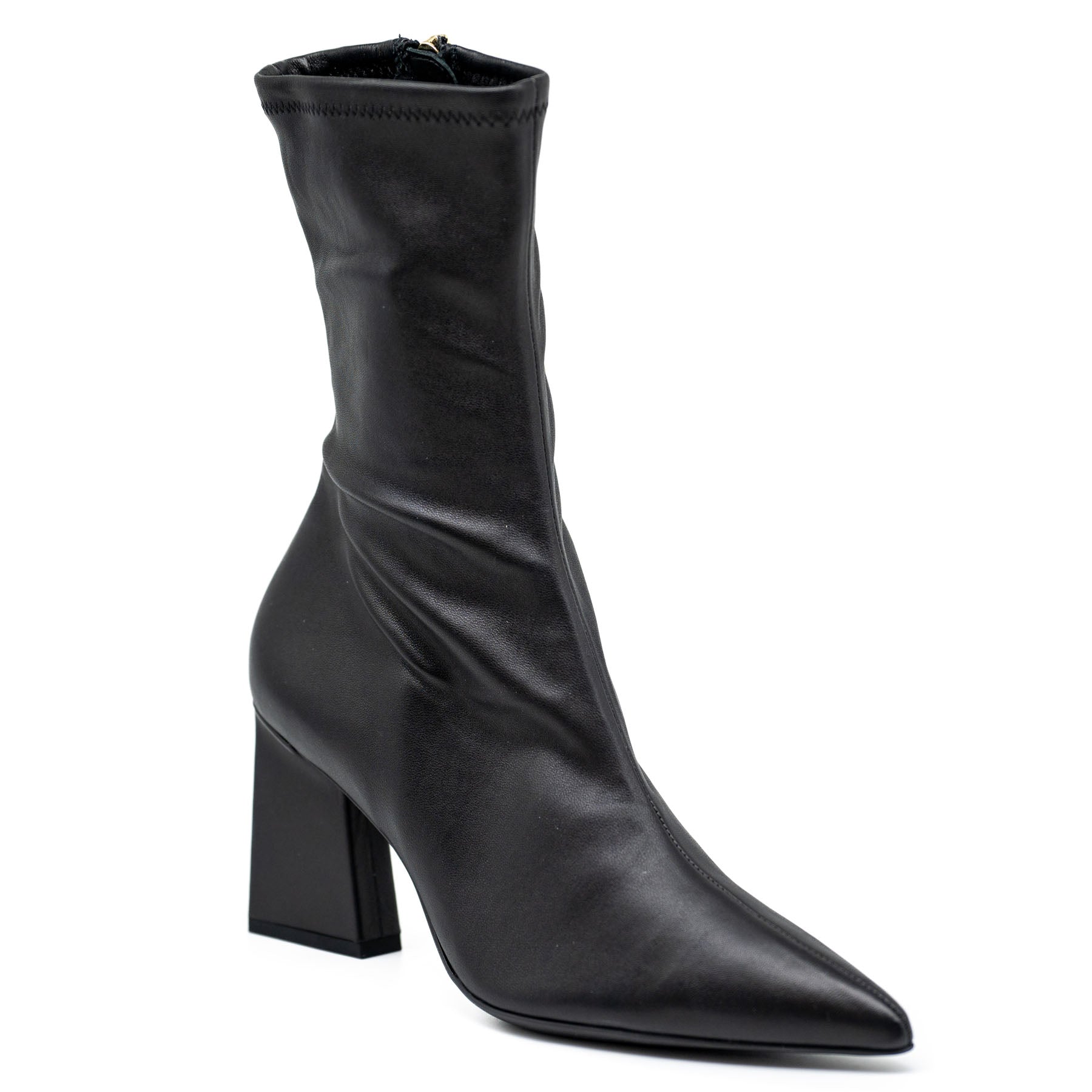 Hogl 7550 Μποτάκια Μυτερά με Τακούνι - Μαύρα