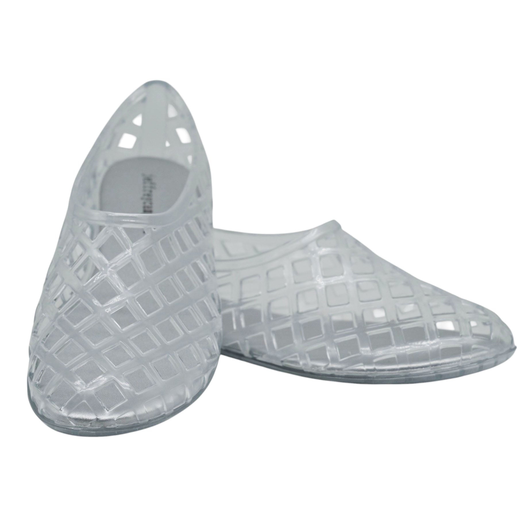 Jeffrey Campbell Jellz Μπαλαρίνες Jelly Διάτρητες - Ασημί