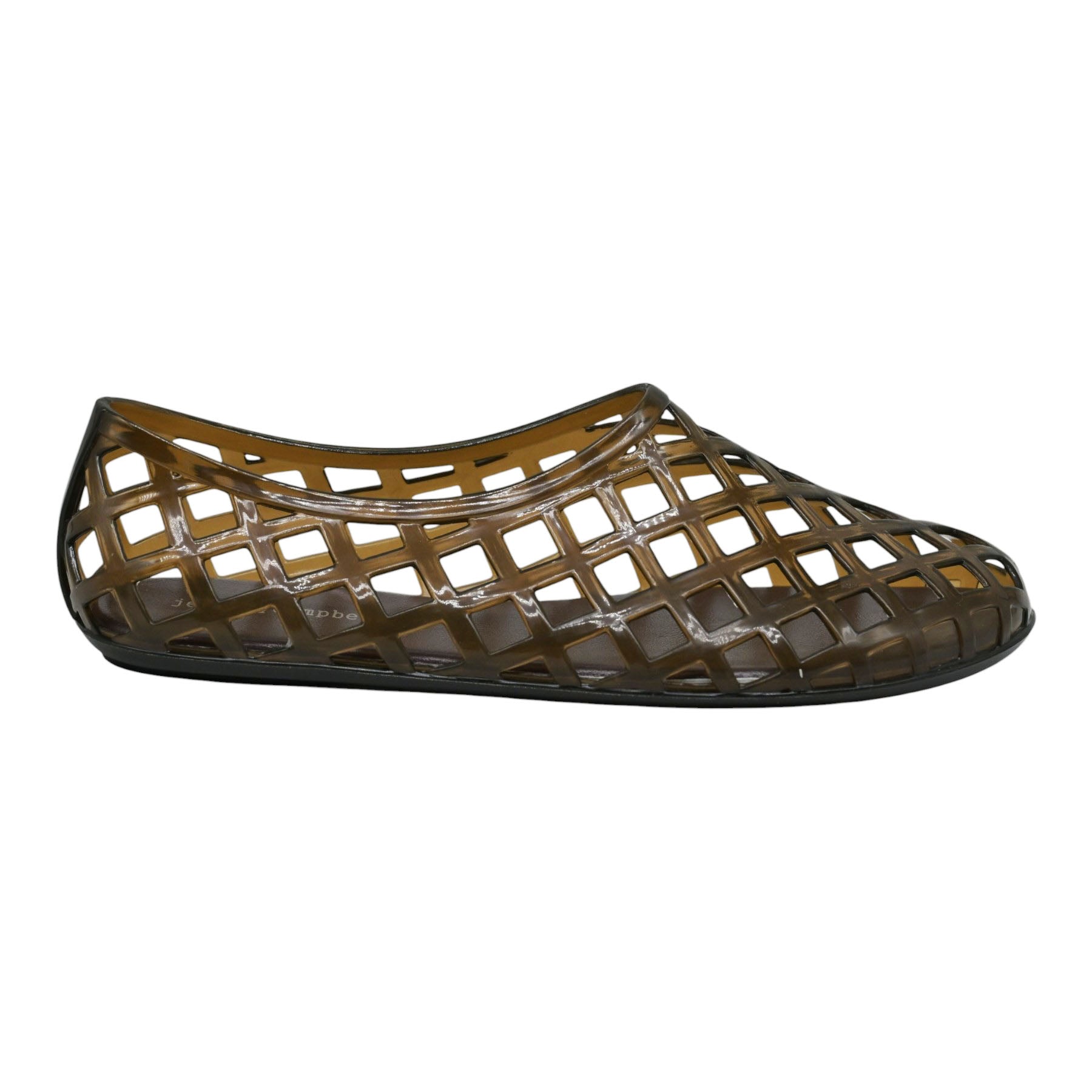 Jeffrey Campbell Jellz Μπαλαρίνες Jelly Διάτρητες - Μόκα
