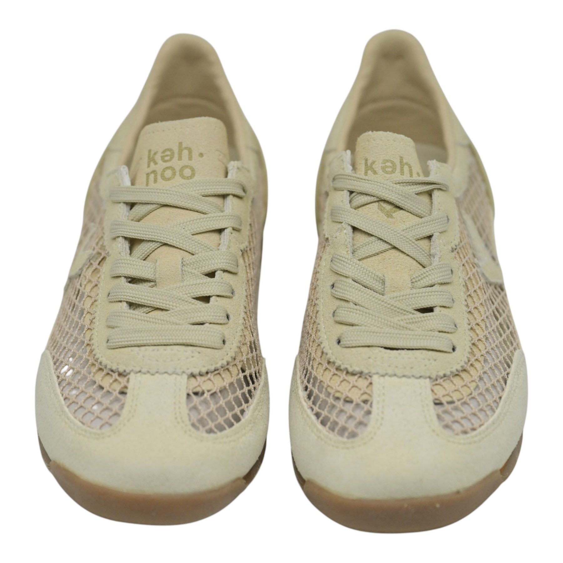 Keh Noo 9801 Sneakers με Δίχτυ - Beige