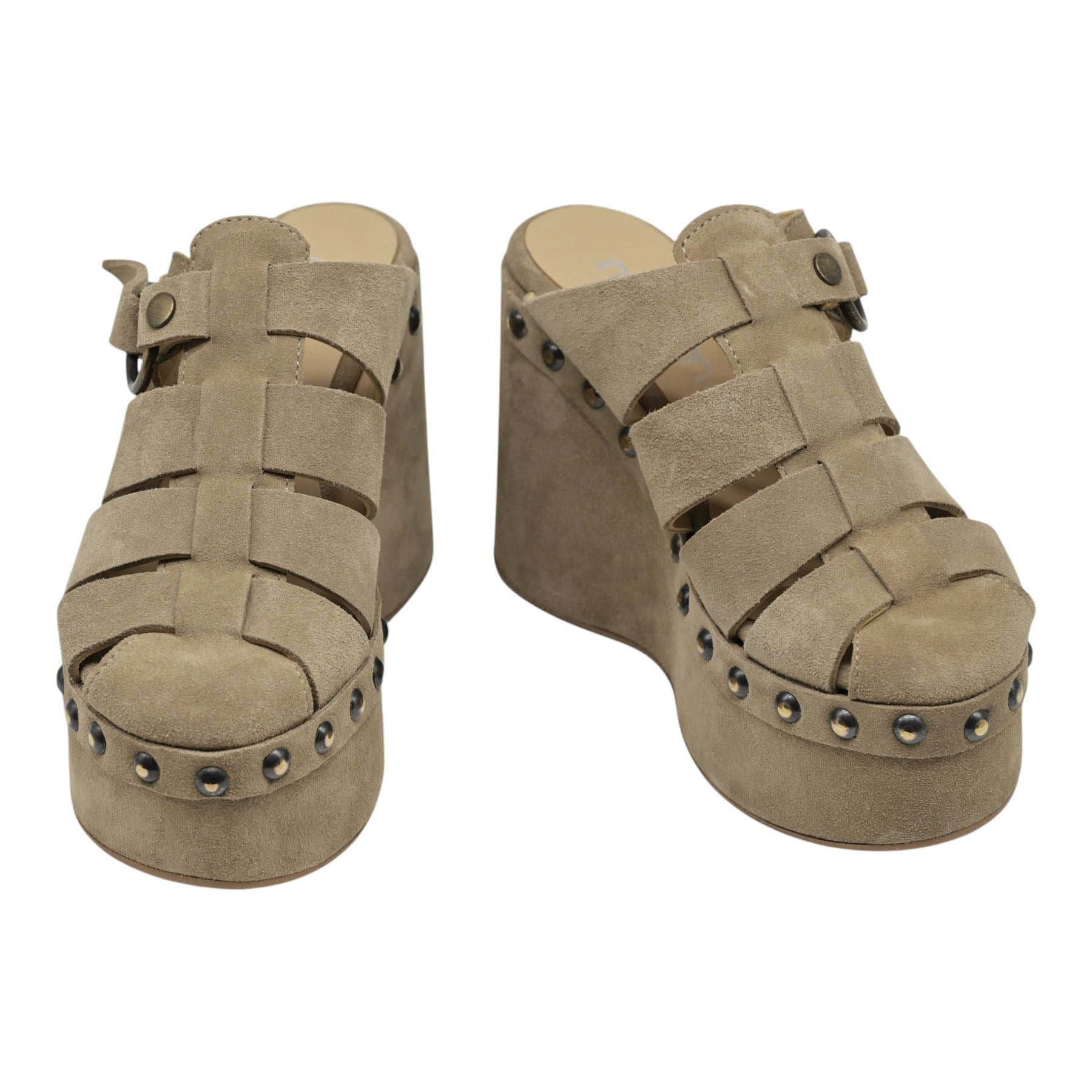 Mimmu 2116M7 Mules με Τρουκς και Φιάπα - Tobacco Σουέντ