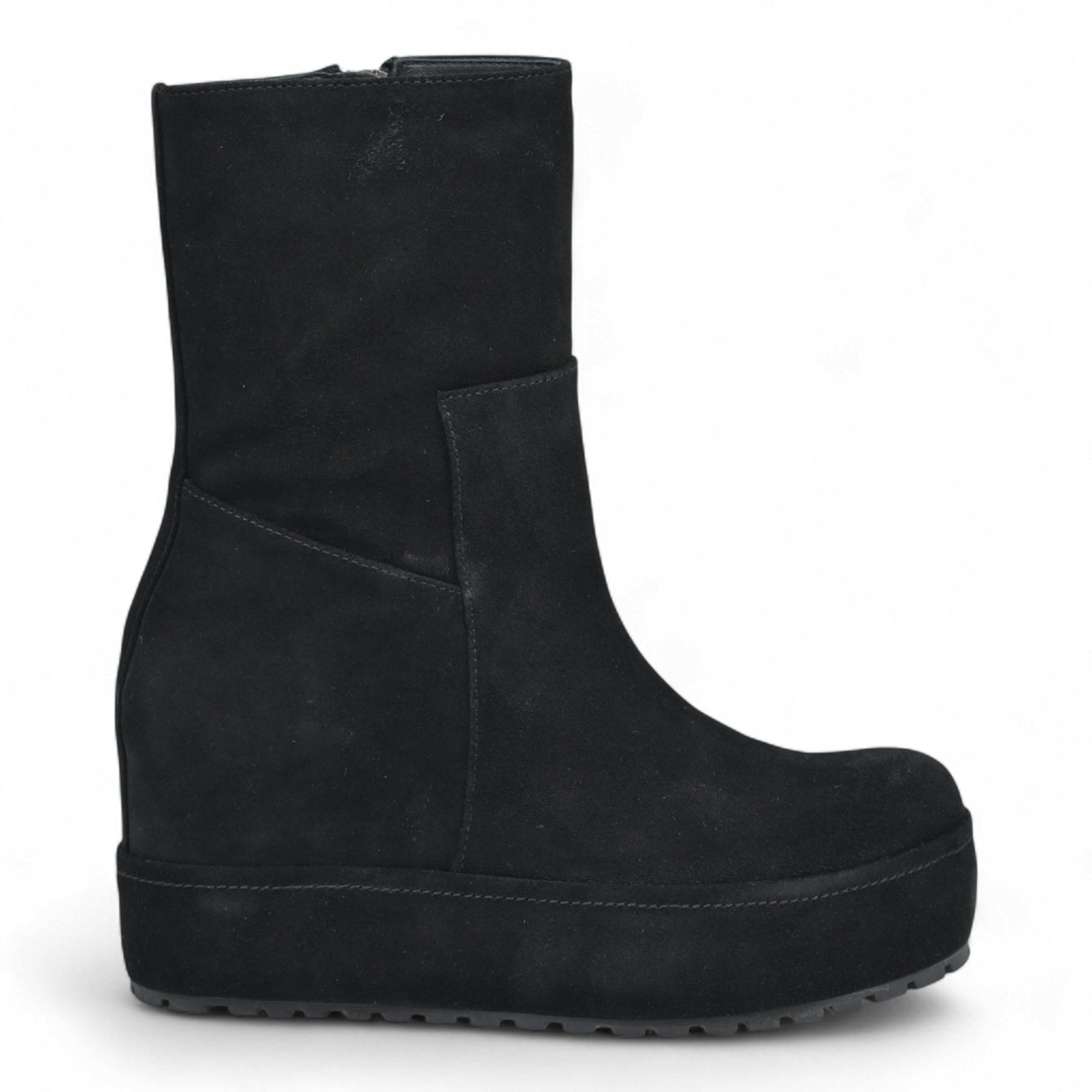 Paloma Barcelo Disa Μποτάκια Πλατφόρμες - Μαύρο Καστόρ