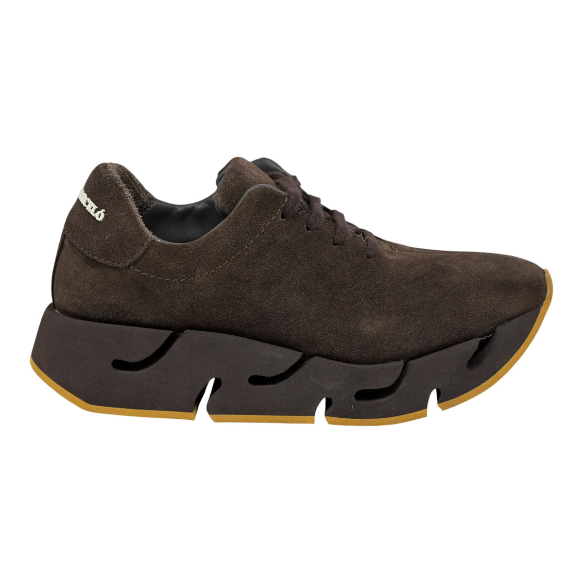 Paloma Barcelo Pia Sneakers Δίπατα - Καφέ Σουέντ