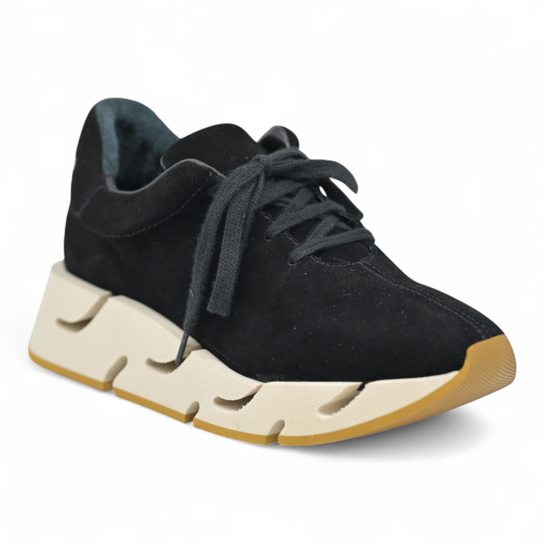 Paloma Barcelo PIA Sneakers Δίπατα - Μαύρο Σουέντ