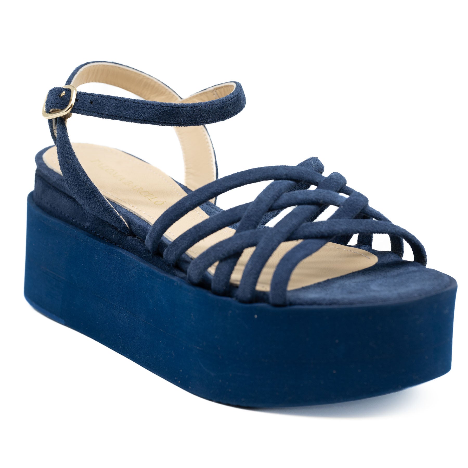 Πλατφόρμες με Λουράκια - Indigo Καστόρ