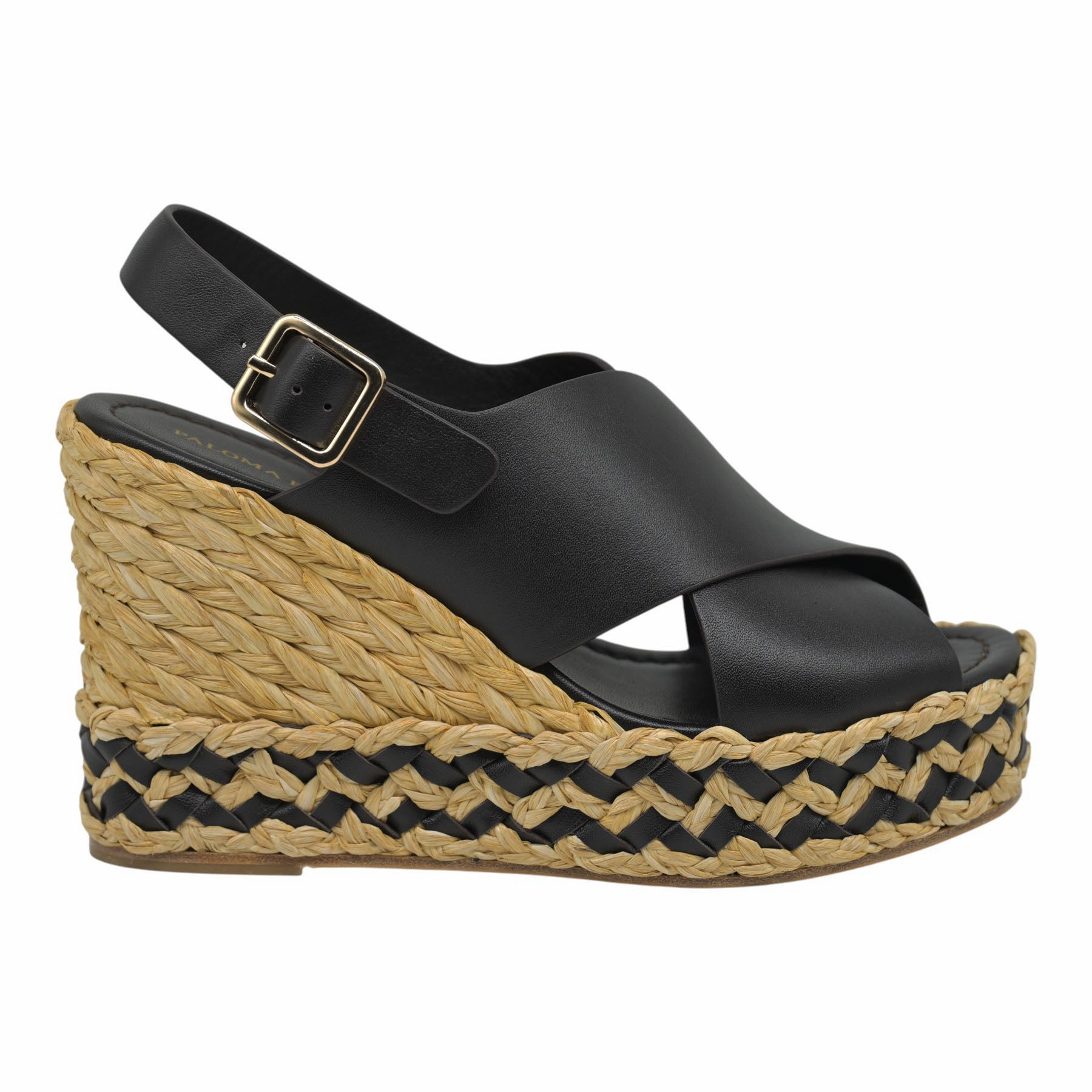 Paloma Barcelo Oda Πλατφόρμες Slingback Τύπου Εσπαντρίγια - Chocolate