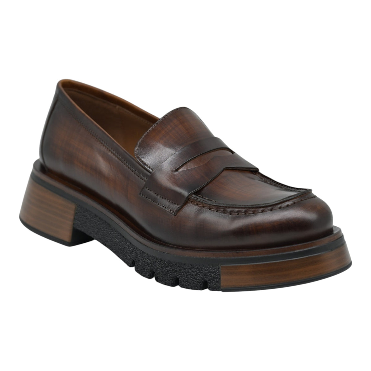 Pons Quintana 10995-L Loafers με Chunky Σόλα - Legno