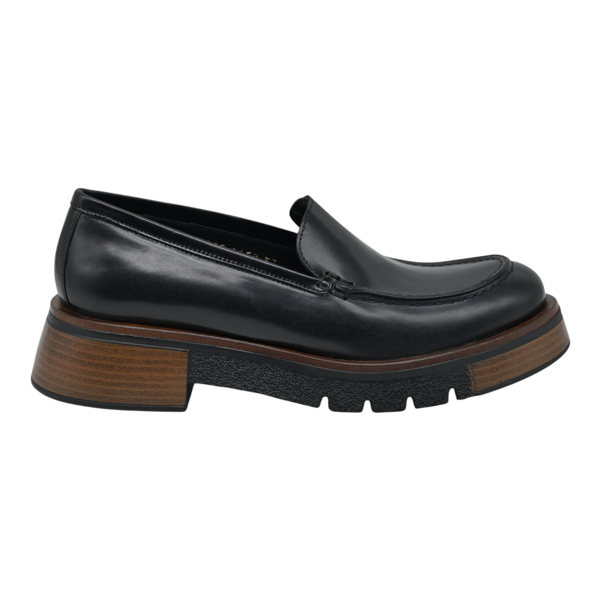 Pons Quintana 11650 Loafers με Chunky Σόλα - Μαύρα