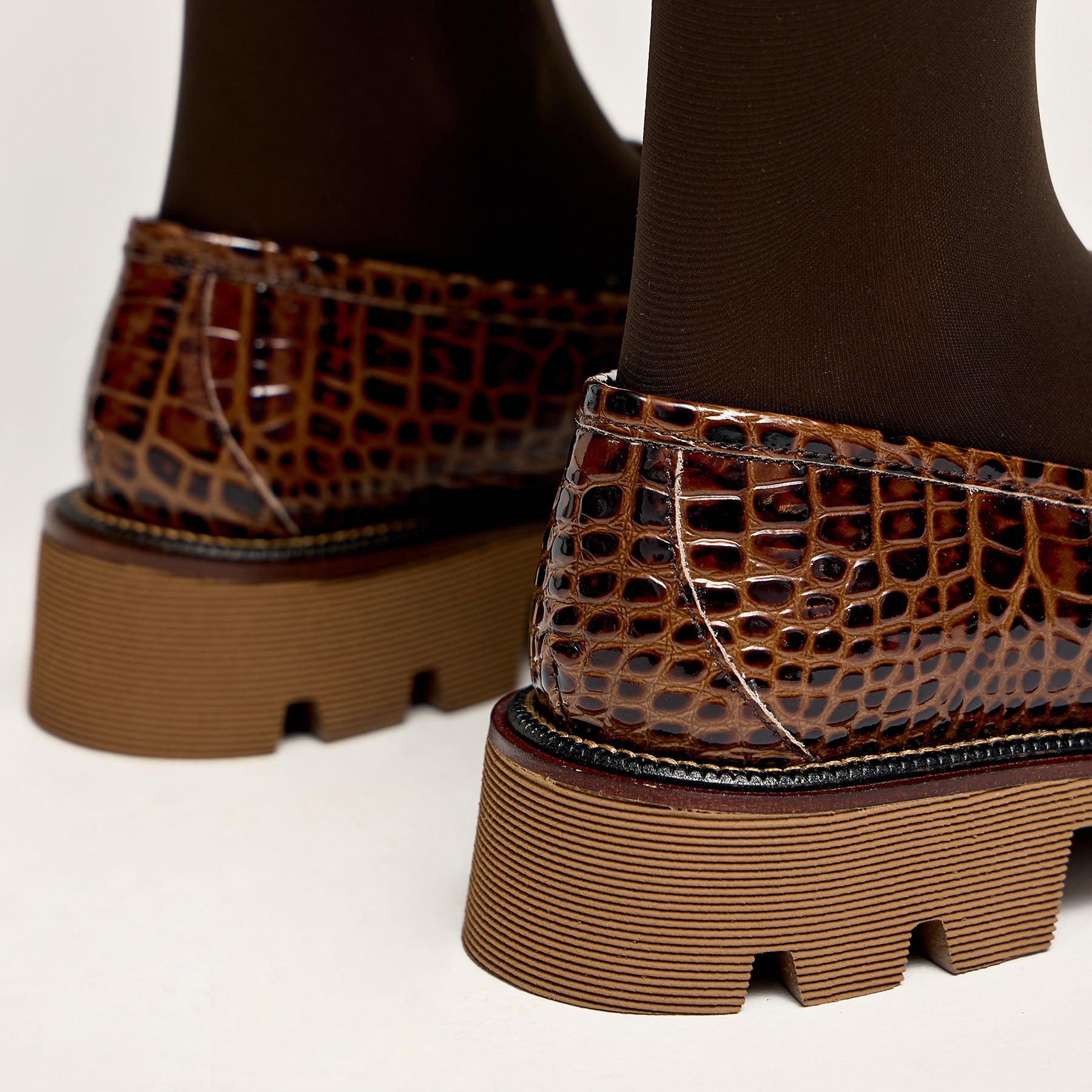 Pons Quintana 10587 Μοκασίνια με Αγκράφα - Ebano