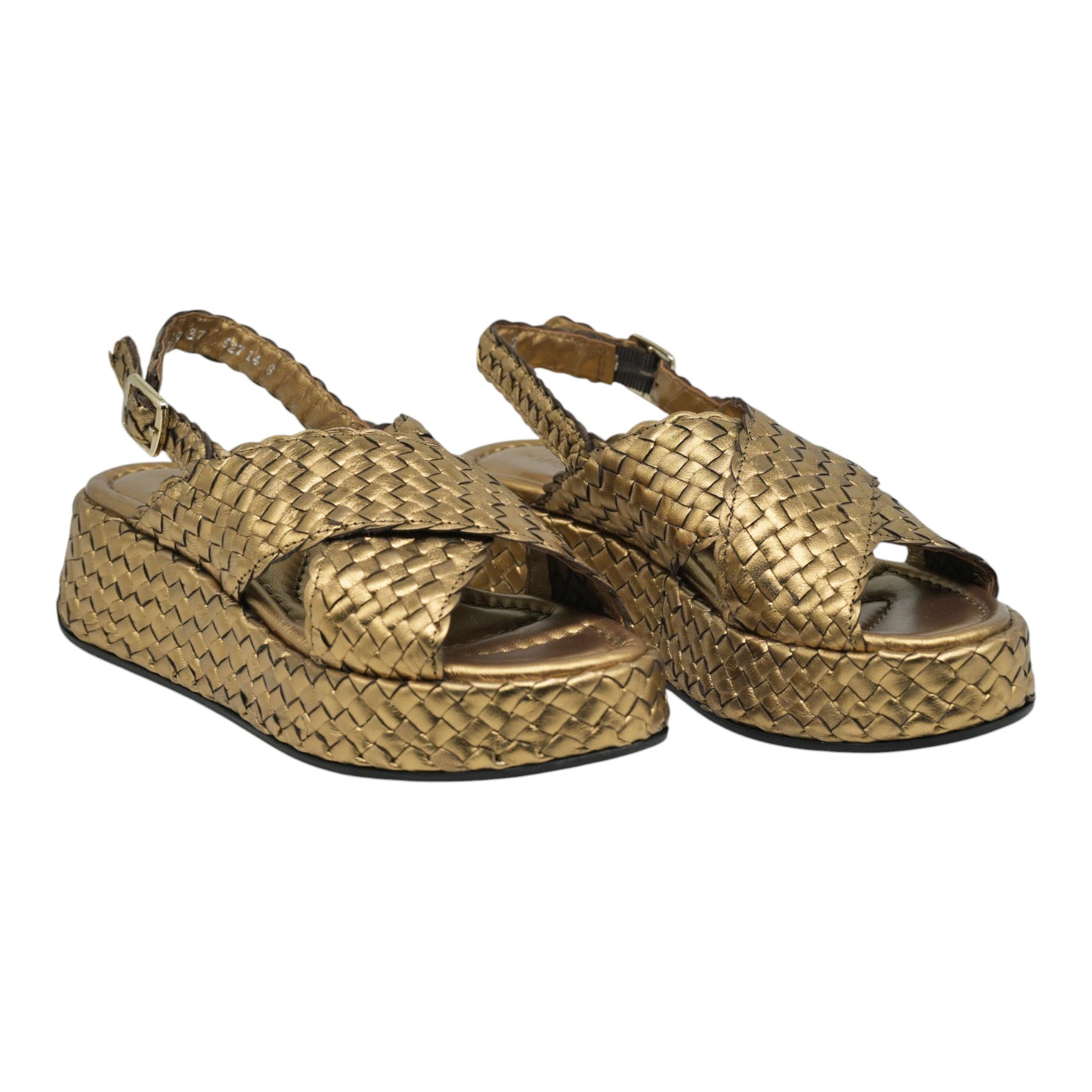 Pons Quintana 10829 Πλατφόρμες Slingback Χιαστί - Oassi