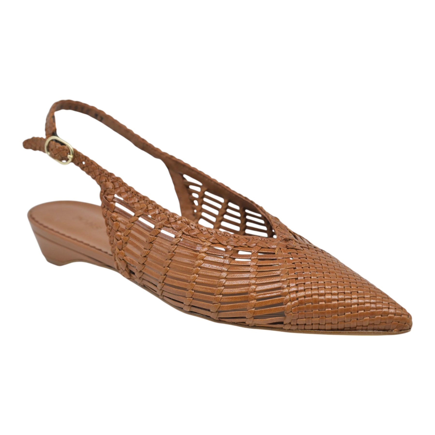 Pons Quintana 11935 Μπαλαρίνες Slingback με Ανοίγματα - Toffee