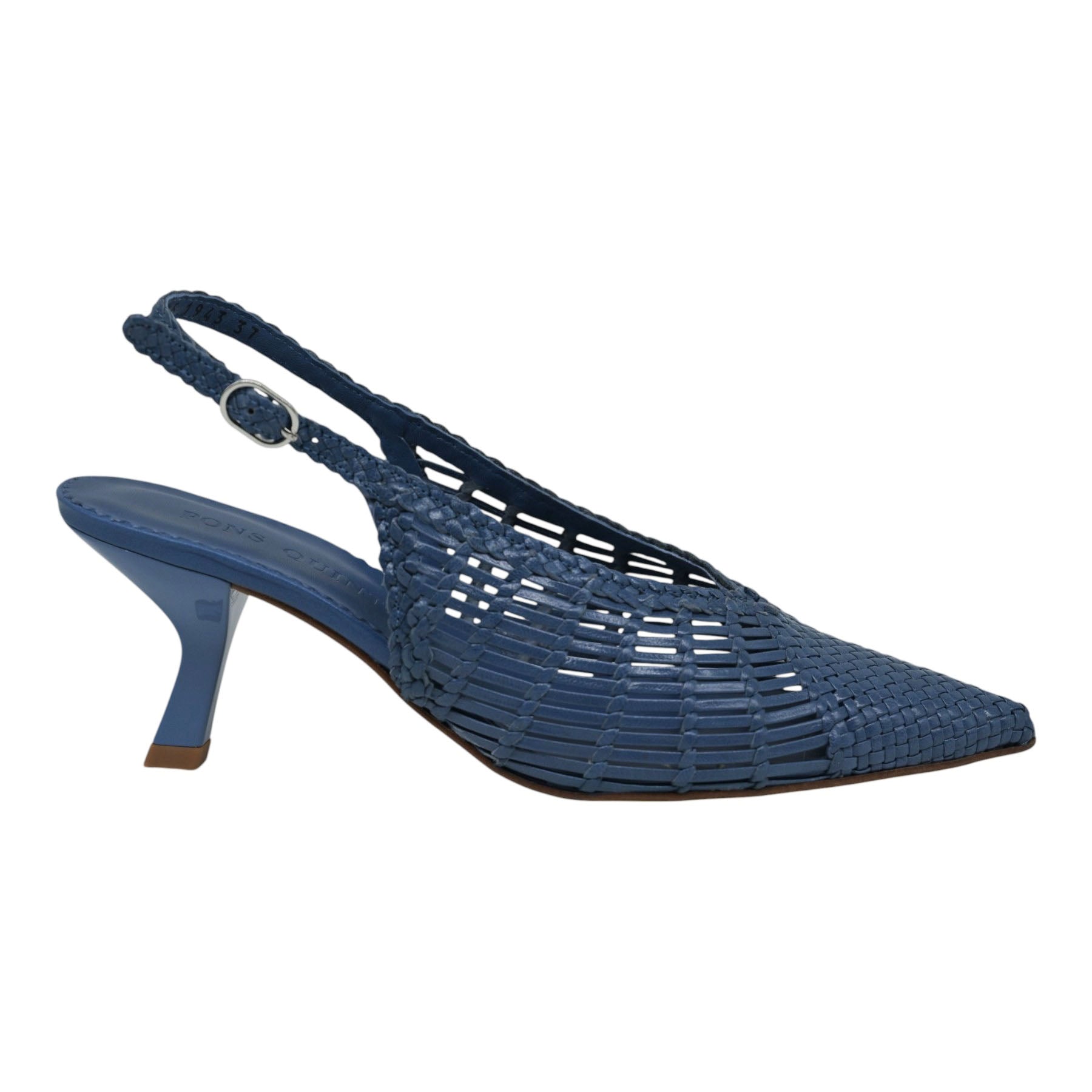 Pons Quintana 11943 Γόβες Slingback με Ανοίγματα - Jeans