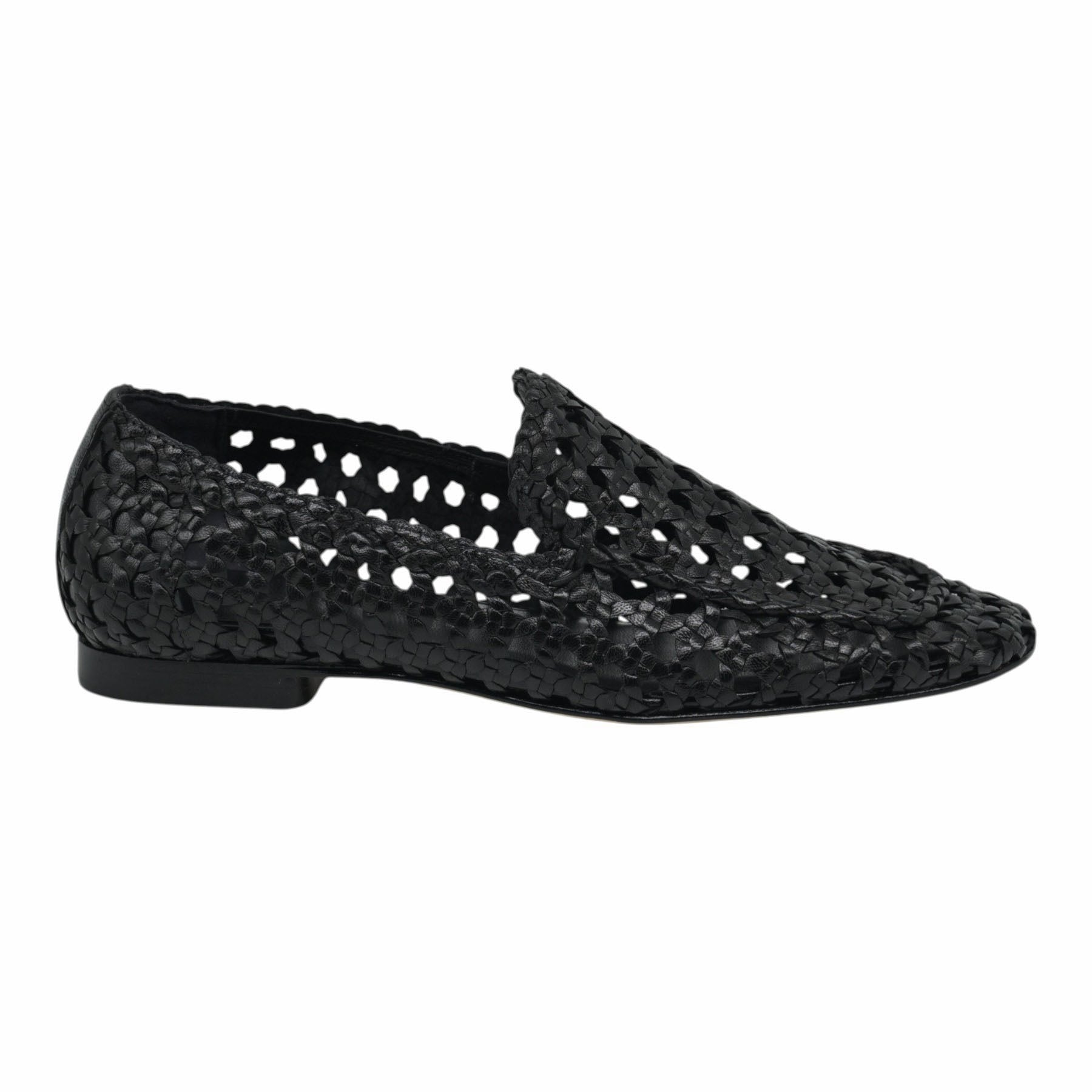 Pons Quintana 12145 Loafers Διάτρητα - Μαύρα