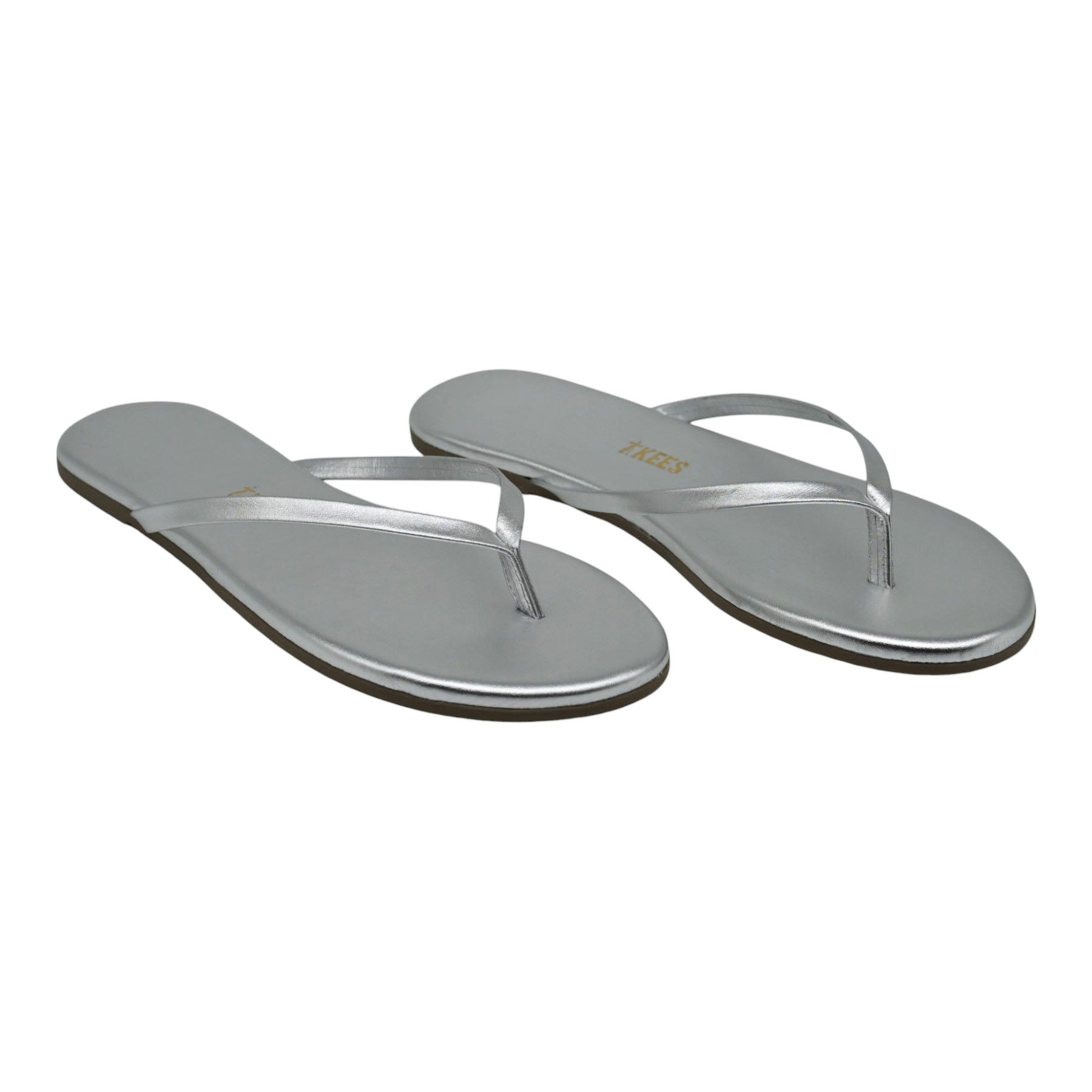 Tkees Metallics Σαγιονάρες Μεταλλικές - Ασημί