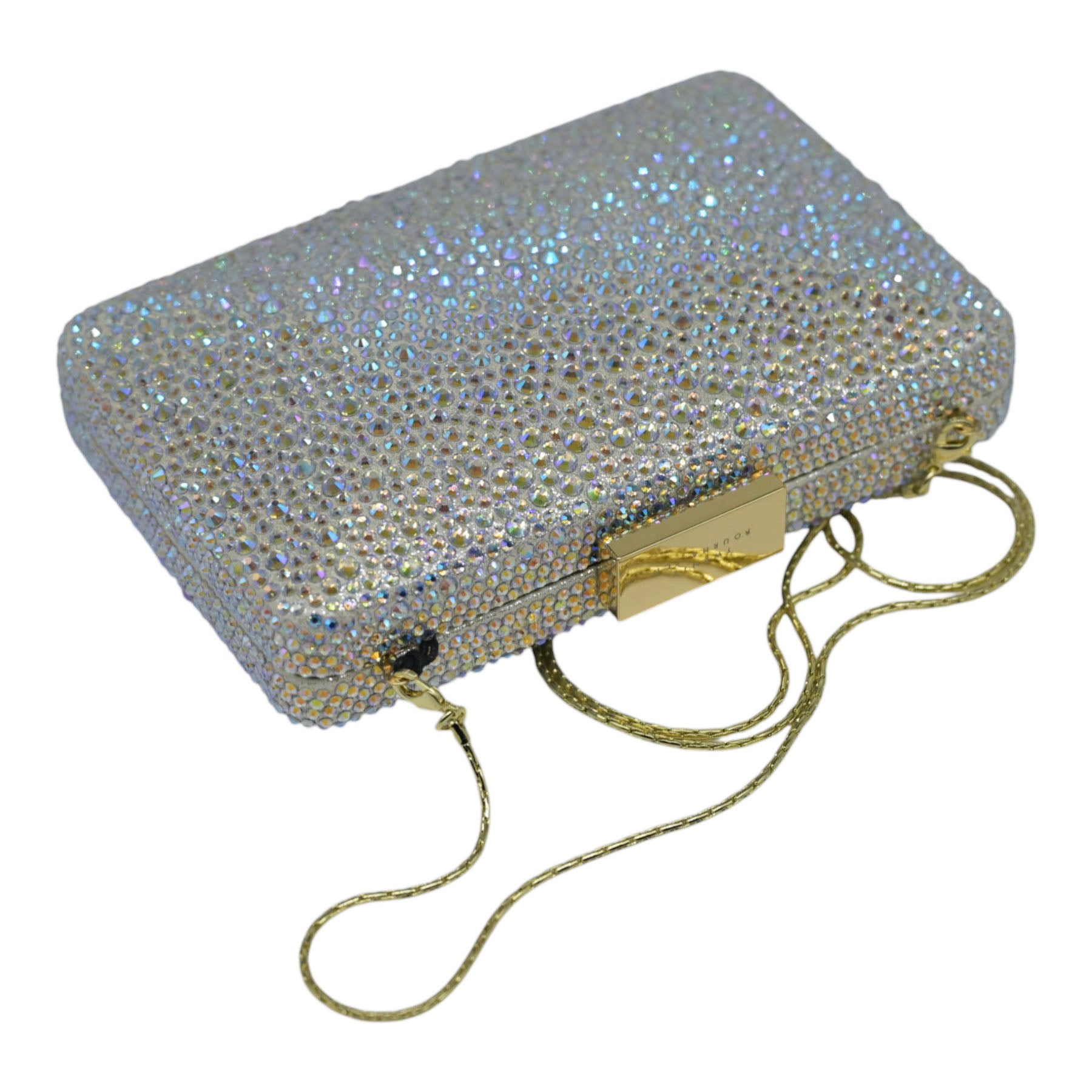 Twenty Fourhaitch Niger Τσάντα Clutch με Πέτρες - Boreal