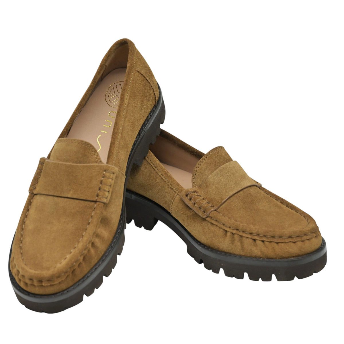 Unisa Fijo Loafers με Chunky Σόλα - Tanger Σουέντ