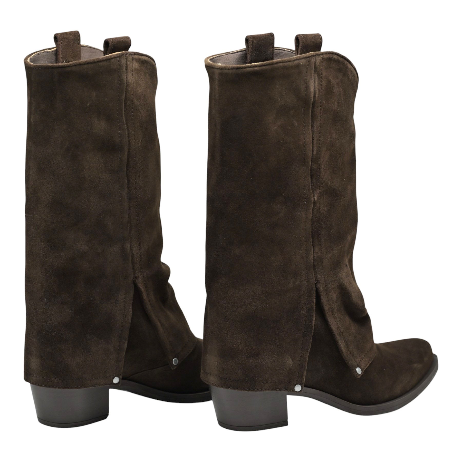 Unisa Guria Μπότες Flap Cowboy - Καφέ Καστόρ