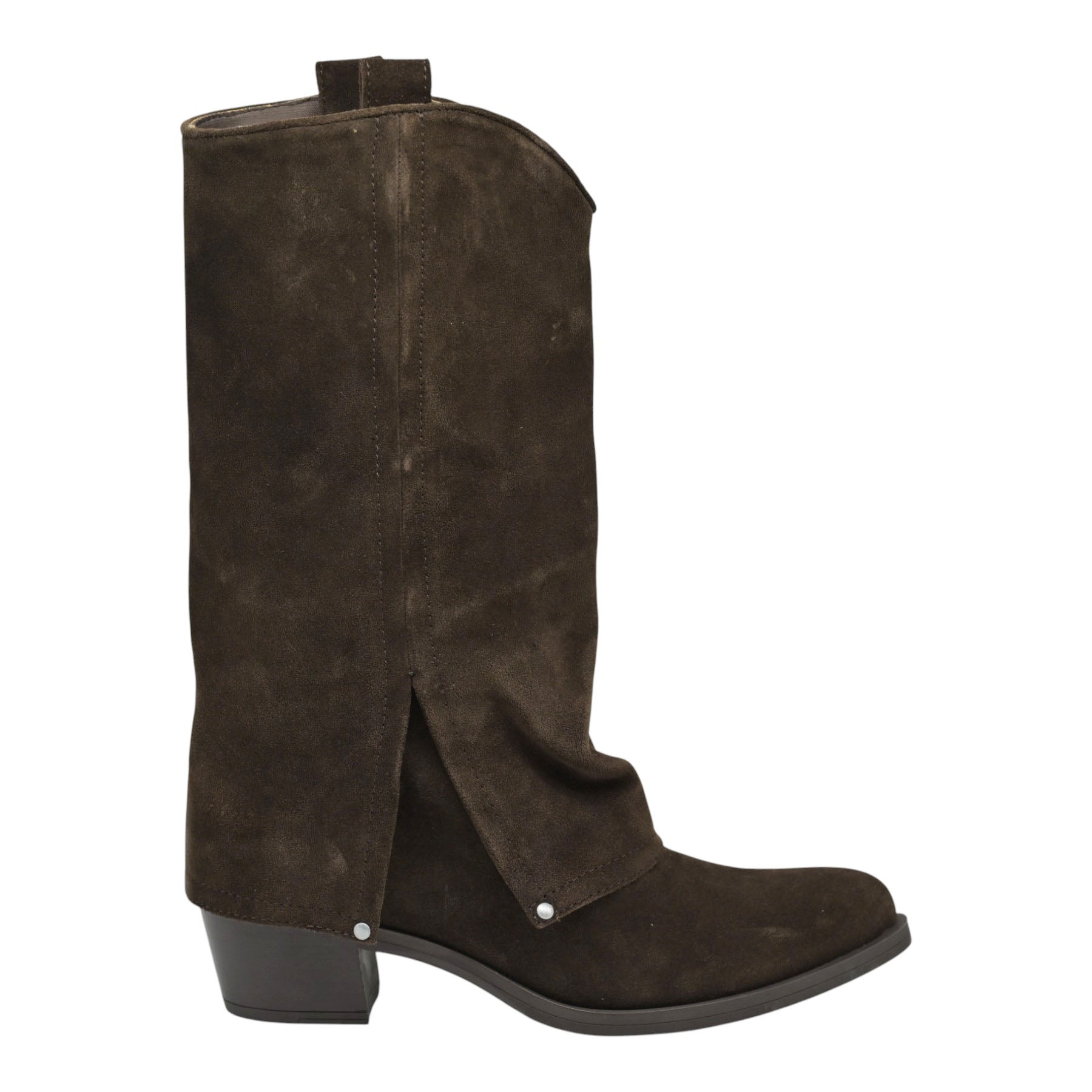 Unisa Guria Μπότες Flap Cowboy - Καφέ Καστόρ