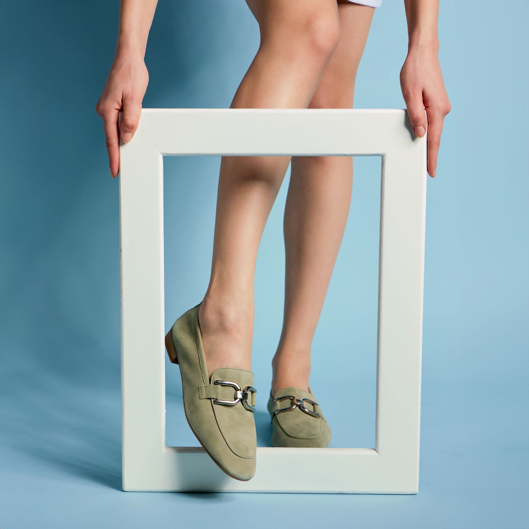 Unisa Baxter Loafers Androgynous με Αγκράφα - Βεραμάν Καστόρ