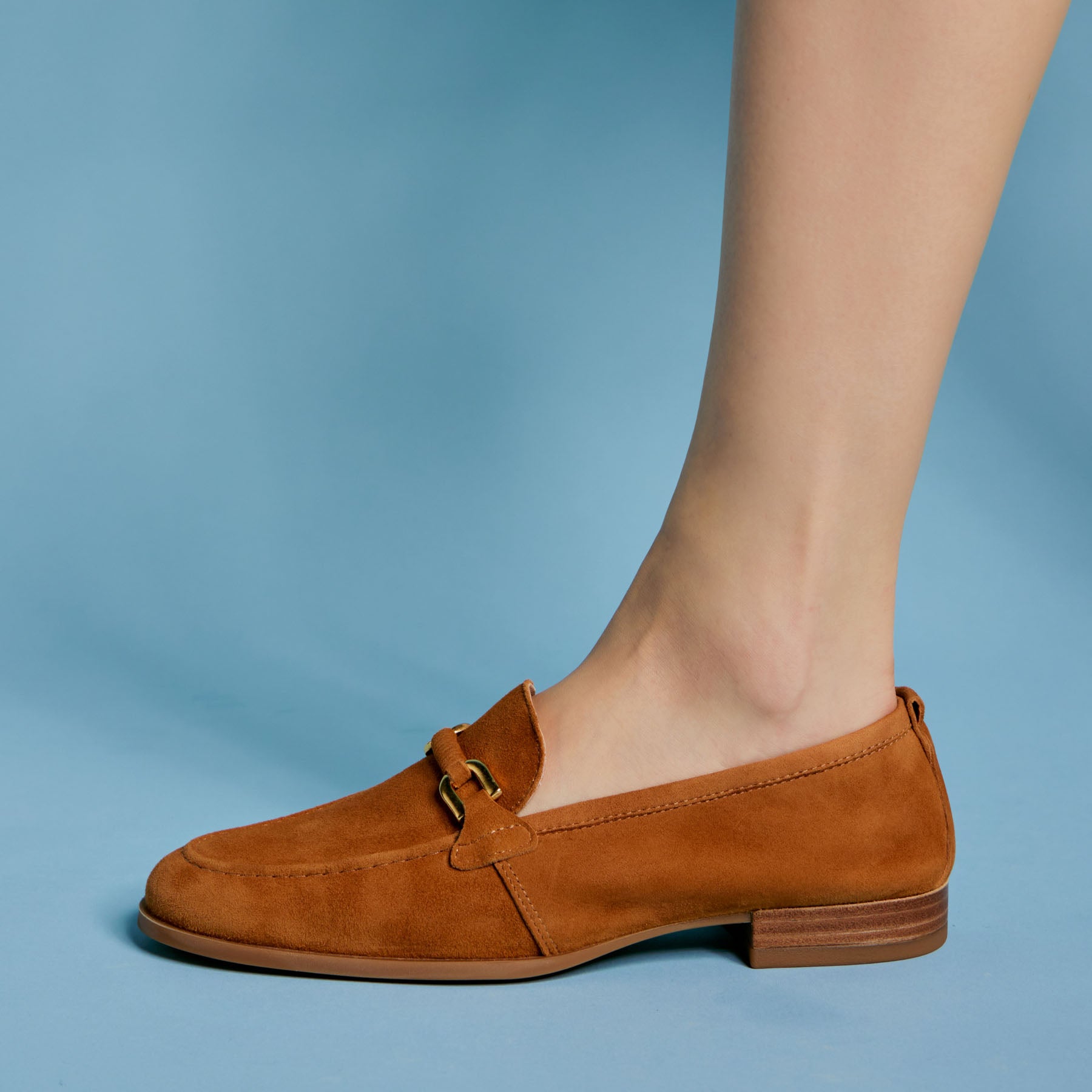 Unisa Deneri Loafers Androgynous με Αγκράφα - Ταμπά Καστόρ