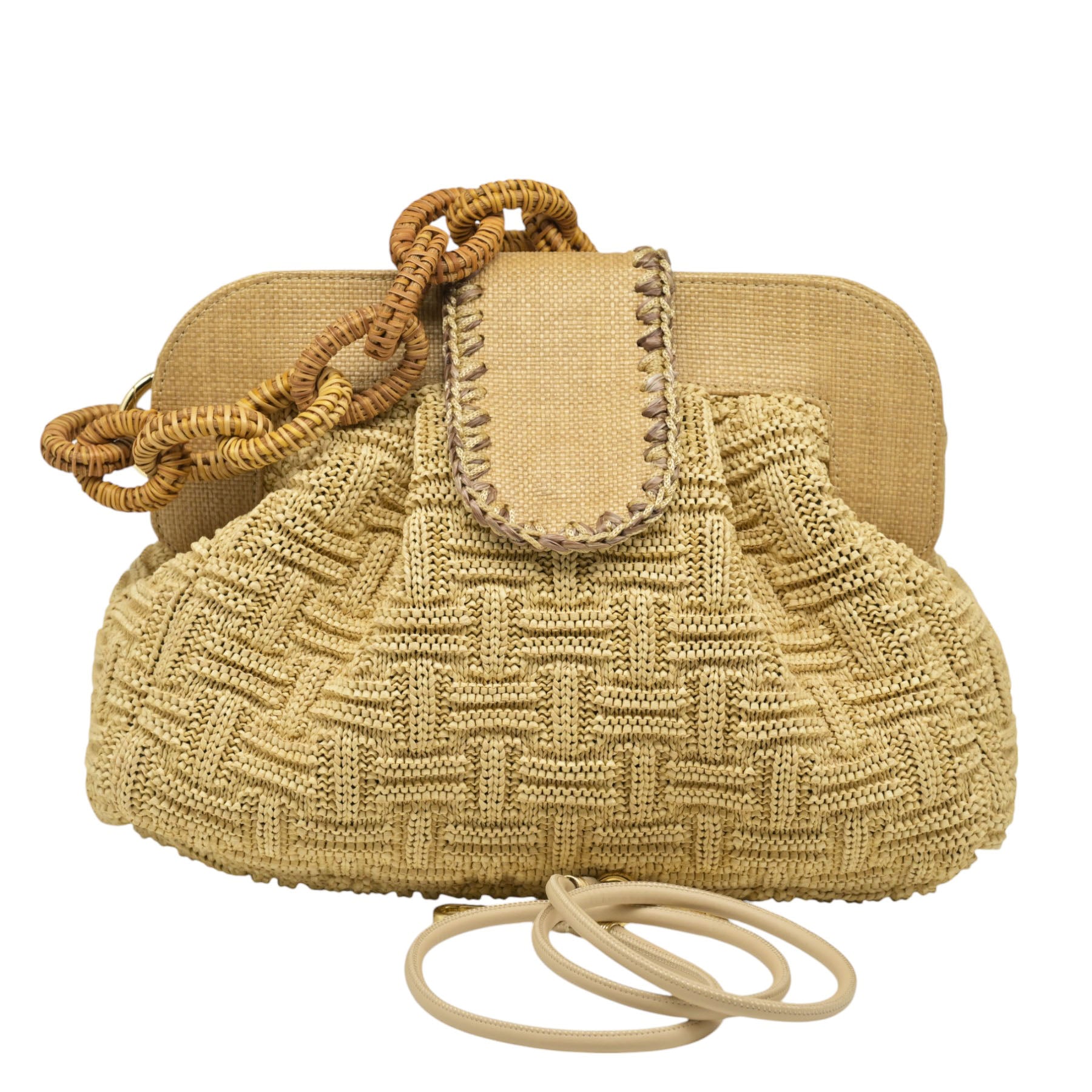 ViaMailBag Dea Raffia Τσάντα - Μπεζ