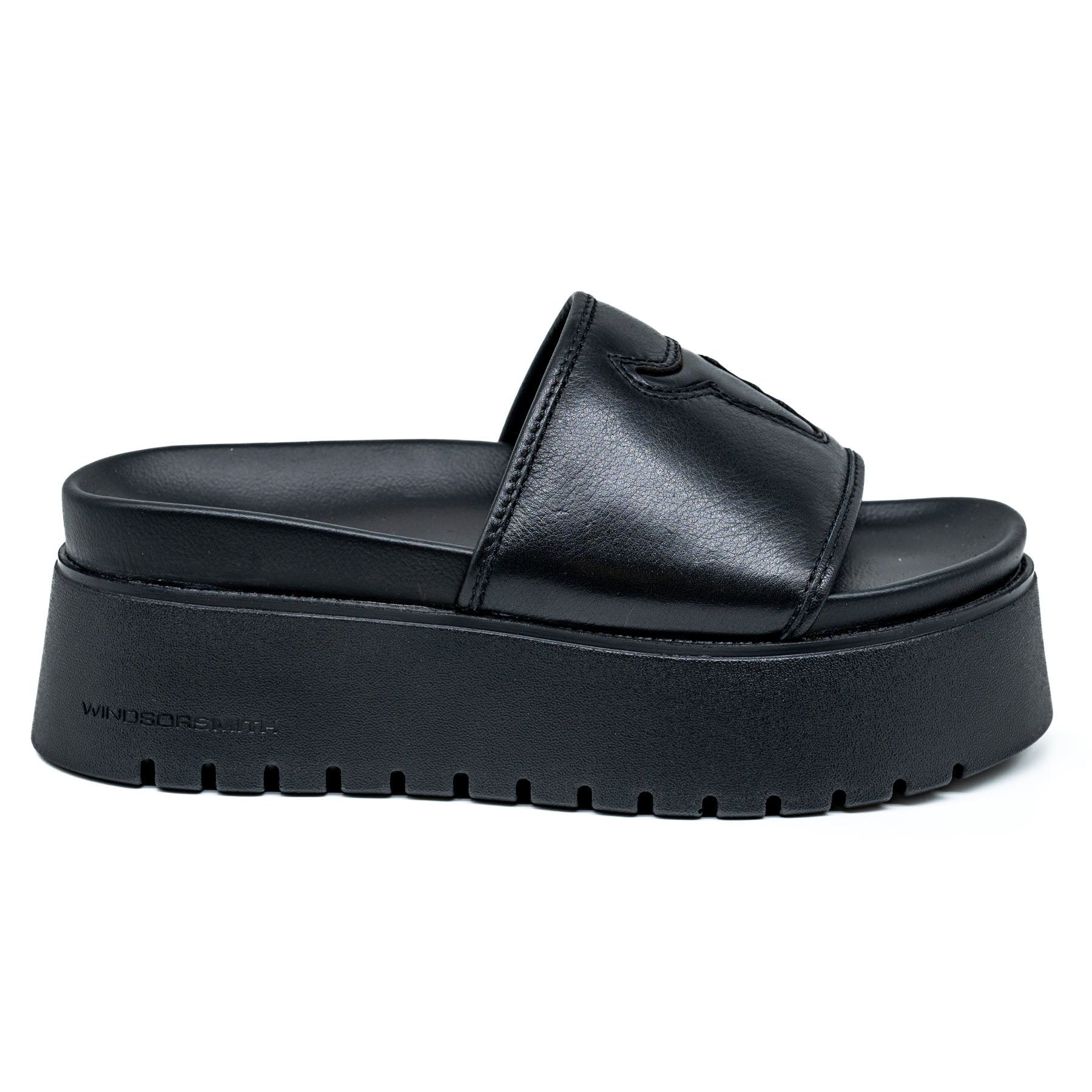Windsor Smith Treats Δίπατες Παντόφλες - Μαύρες
