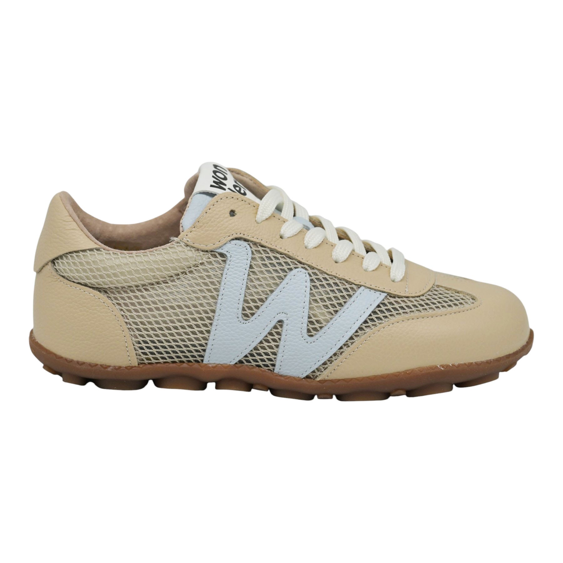 Wonders 2101 Sneakers με Δίχτυ - Beige