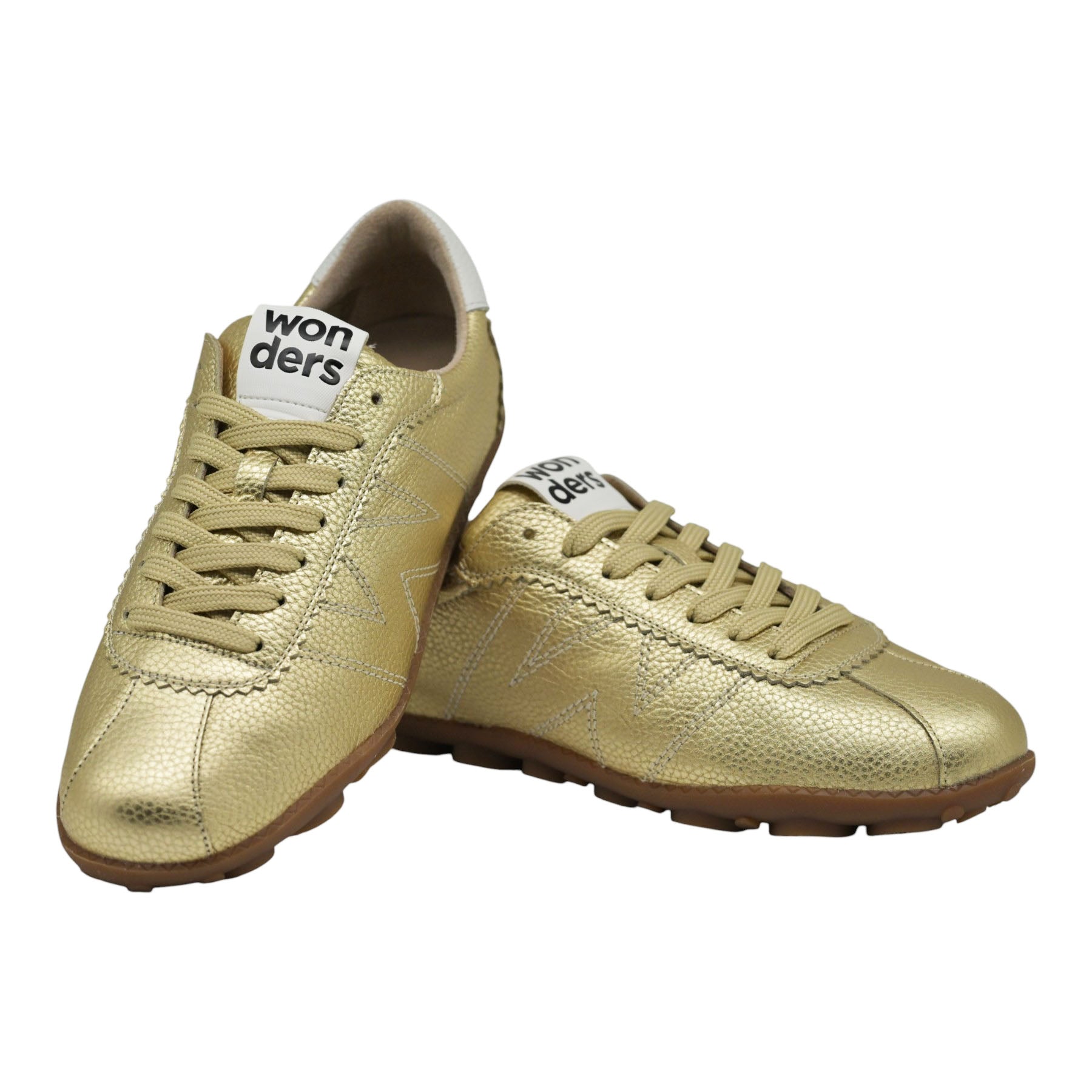 Wonders 2102 Sneakers με W - Platino
