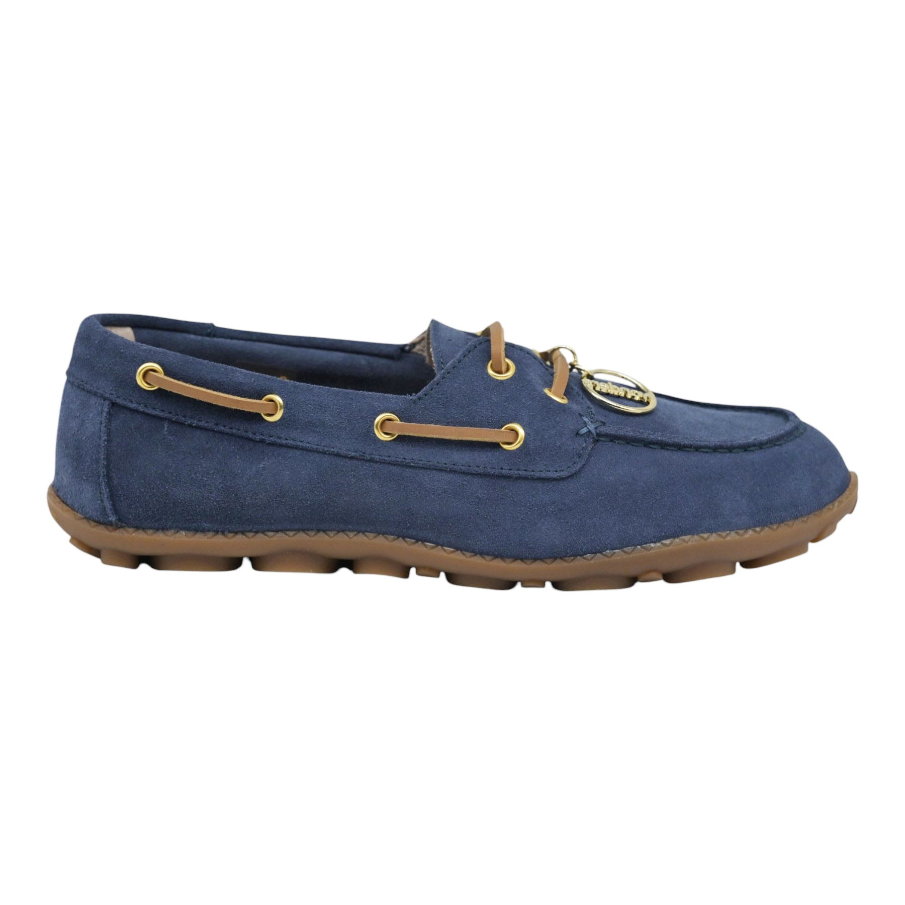 Wonders 2104 Δετά Boat Shoes με Κρεμαστό - Μπλέ